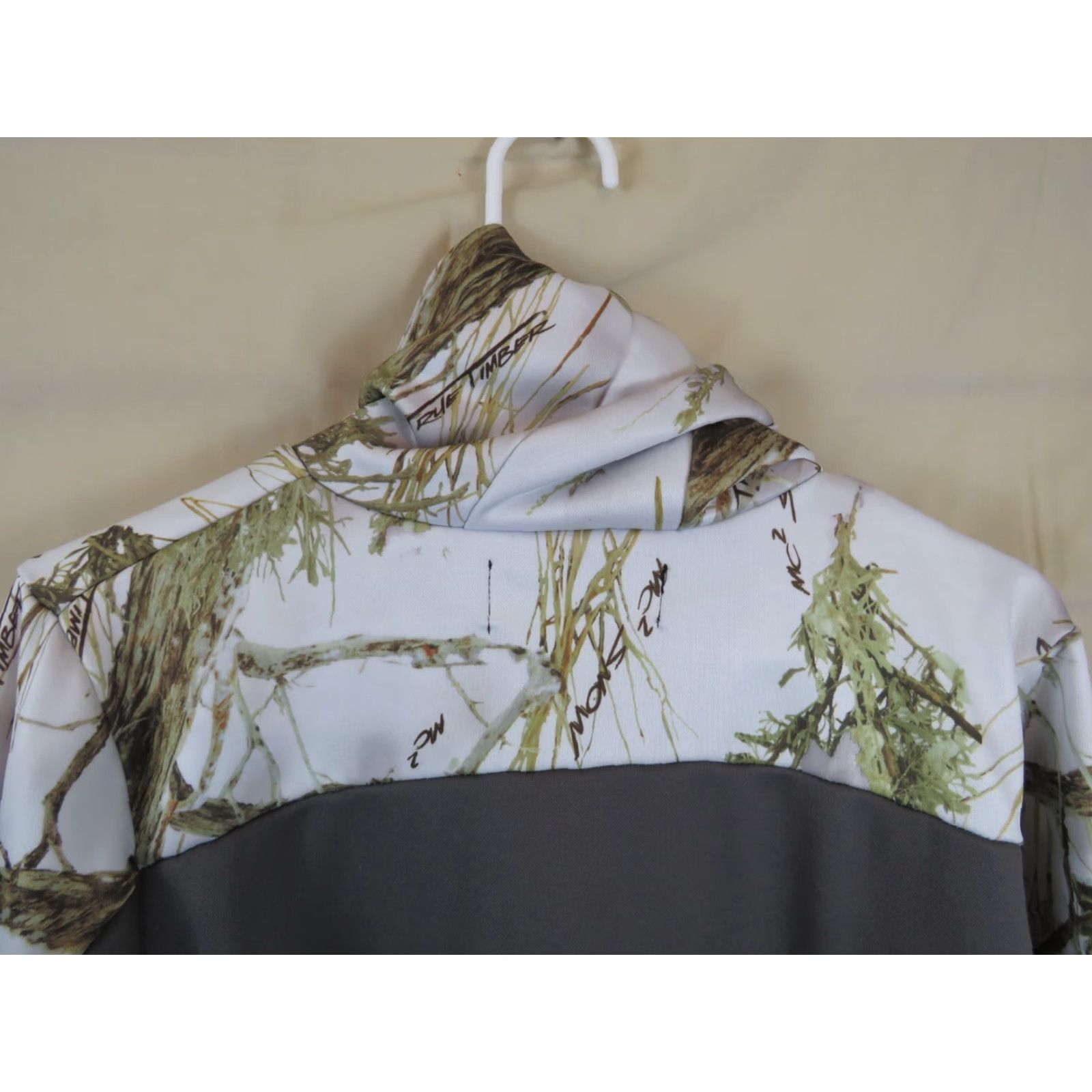 Altea Ladies True Timber snow Camo teal M Pull over hoodie shirt Size M / US 6-8 / IT 42-44 - 8 Thumbnail