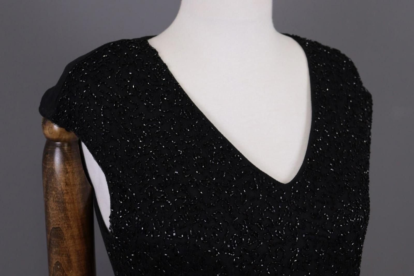 Lauren Ralph Lauren Lauren Ralph Lauren Black Top Summer V-Neck Sleeveless Shirt Size M / US 6-8 / IT 42-44 - 6 Thumbnail