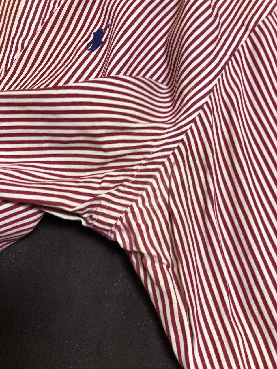 Polo Ralph Lauren Polo Ralph Lauren Classic Red striped Dress sirt Size US XL / EU 56 / 4 - 8 Thumbnail