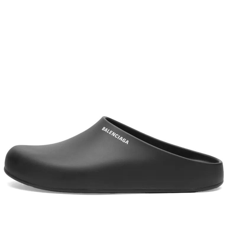 Balenciaga o1bcso1str1124 Mule Slides in Black Size US 7 / EU 40 - 1 Thumbnail