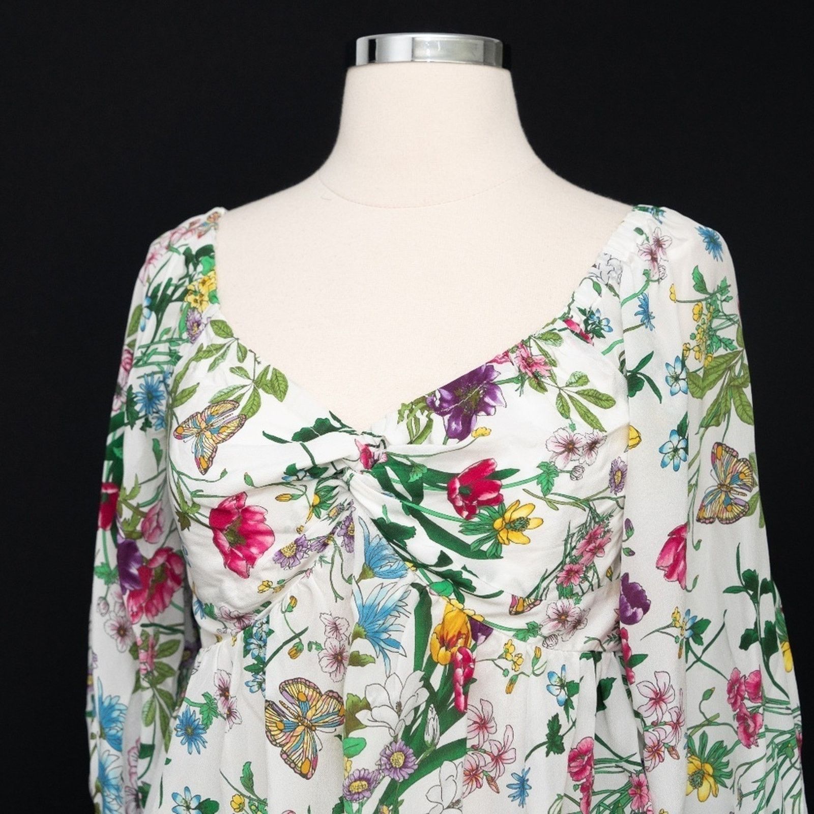 L'AGENCE L'Agence. Elena Floral Top. Size S / US 4 / IT 40 - 9 Thumbnail