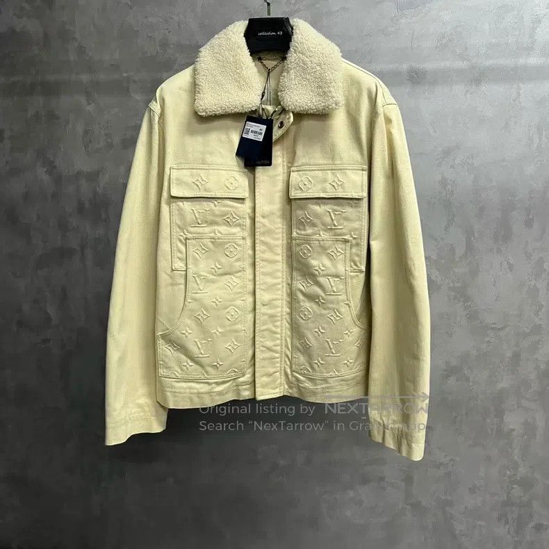 Louis Vuitton Louis Vuitton Large pocket jacket with detachable fur coll Size US S / EU 44-46 / 1 - 1 Thumbnail
