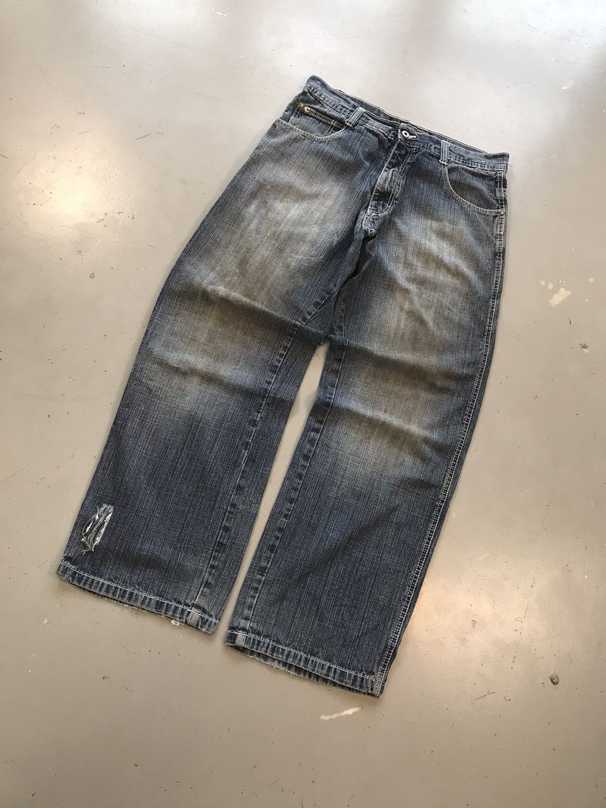 Southpole × Vintage Vintage Southpole straight fit brown tag denim pant Size US 34 / EU 50 - 3 Thumbnail
