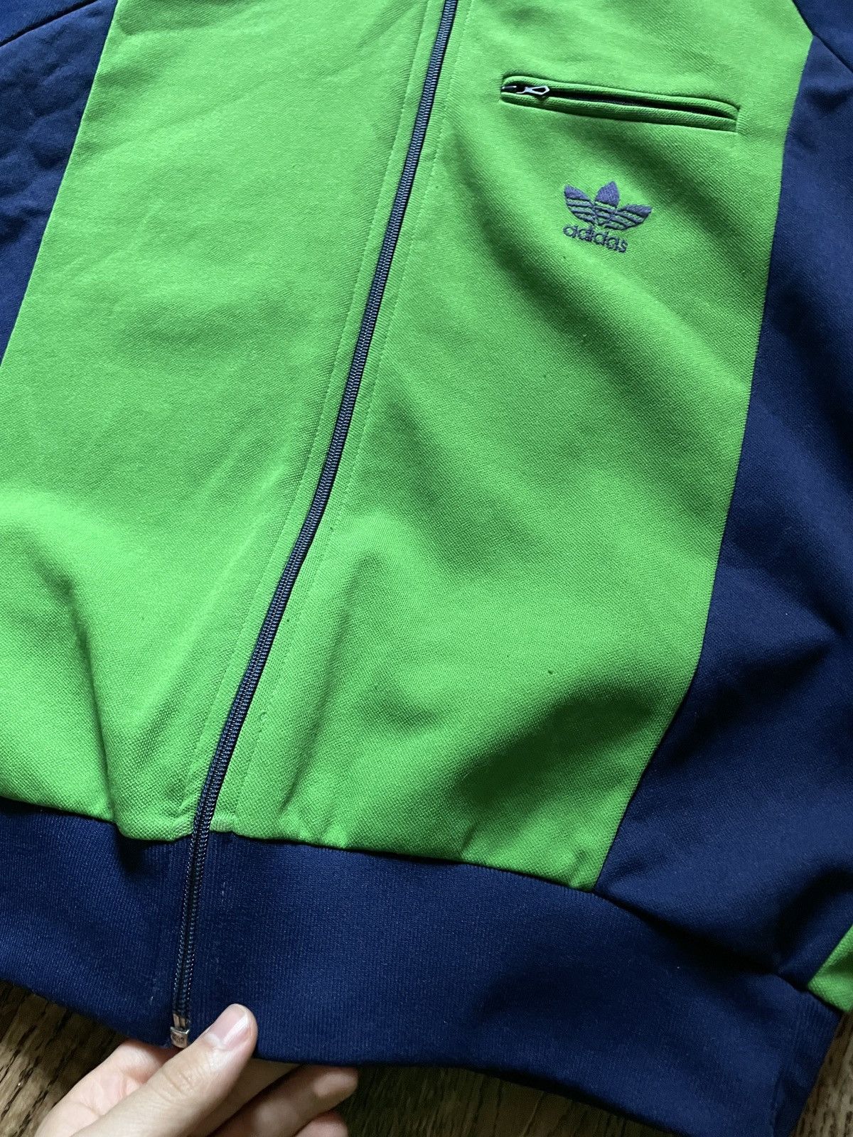 Adidas Vintage Adidas track jacket bomber france 70s Olympics Size US S / EU 44-46 / 1 - 3 Thumbnail