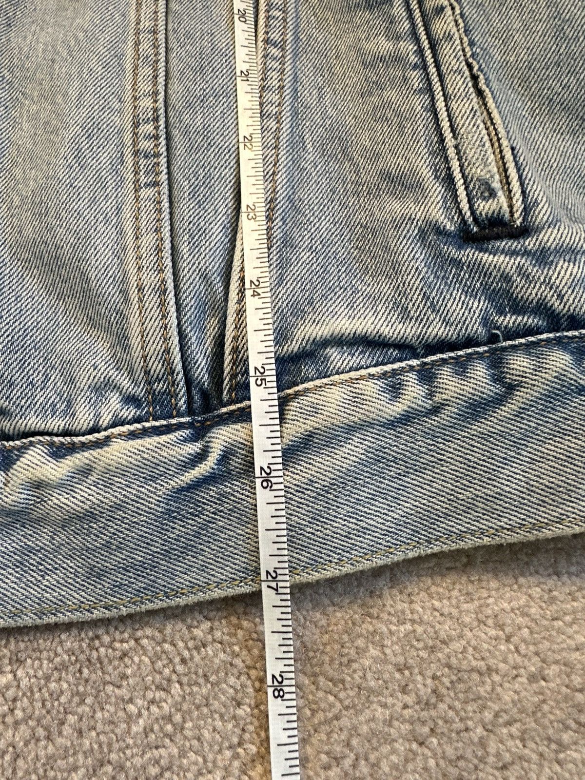 Levi's Levi’s Premium Big E Denim Trucker Jacket Light Wash Virgil Size US M / EU 48-50 / 2 - 10 Thumbnail