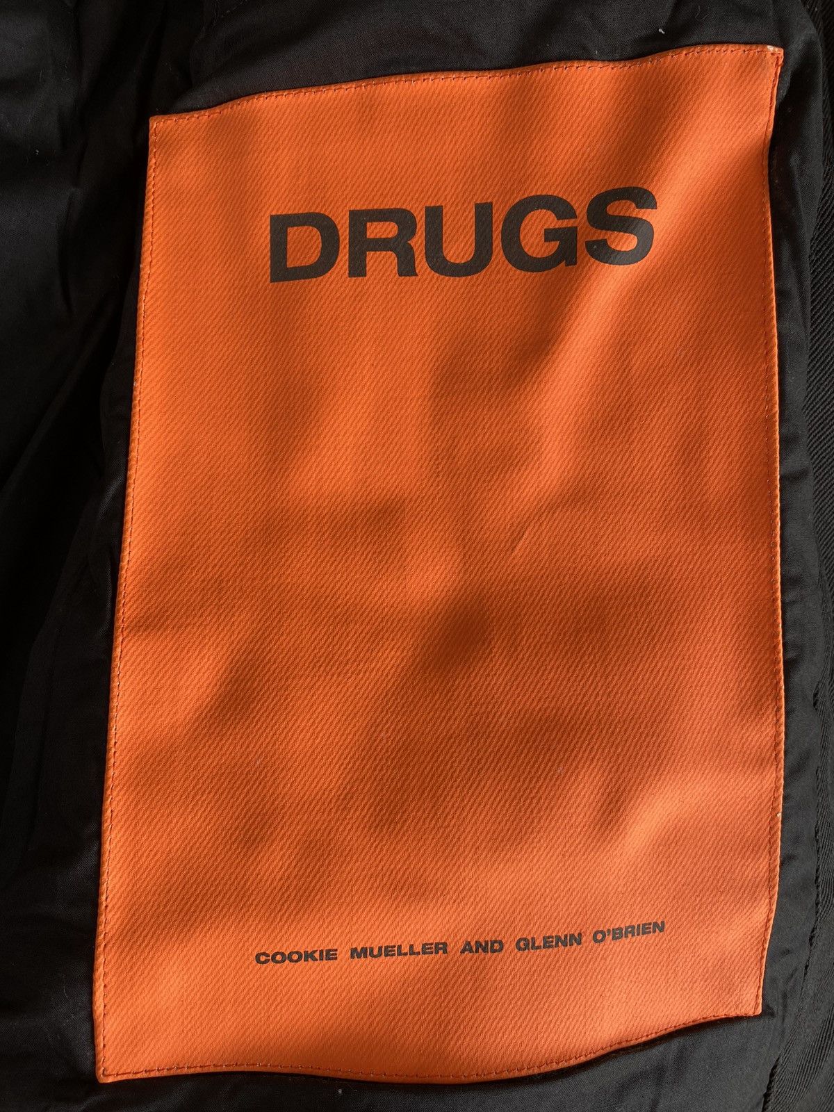 Raf Simons Raf simons DRUGS patch hooded parka Size US L / EU 52-54 / 3 - 11 Thumbnail