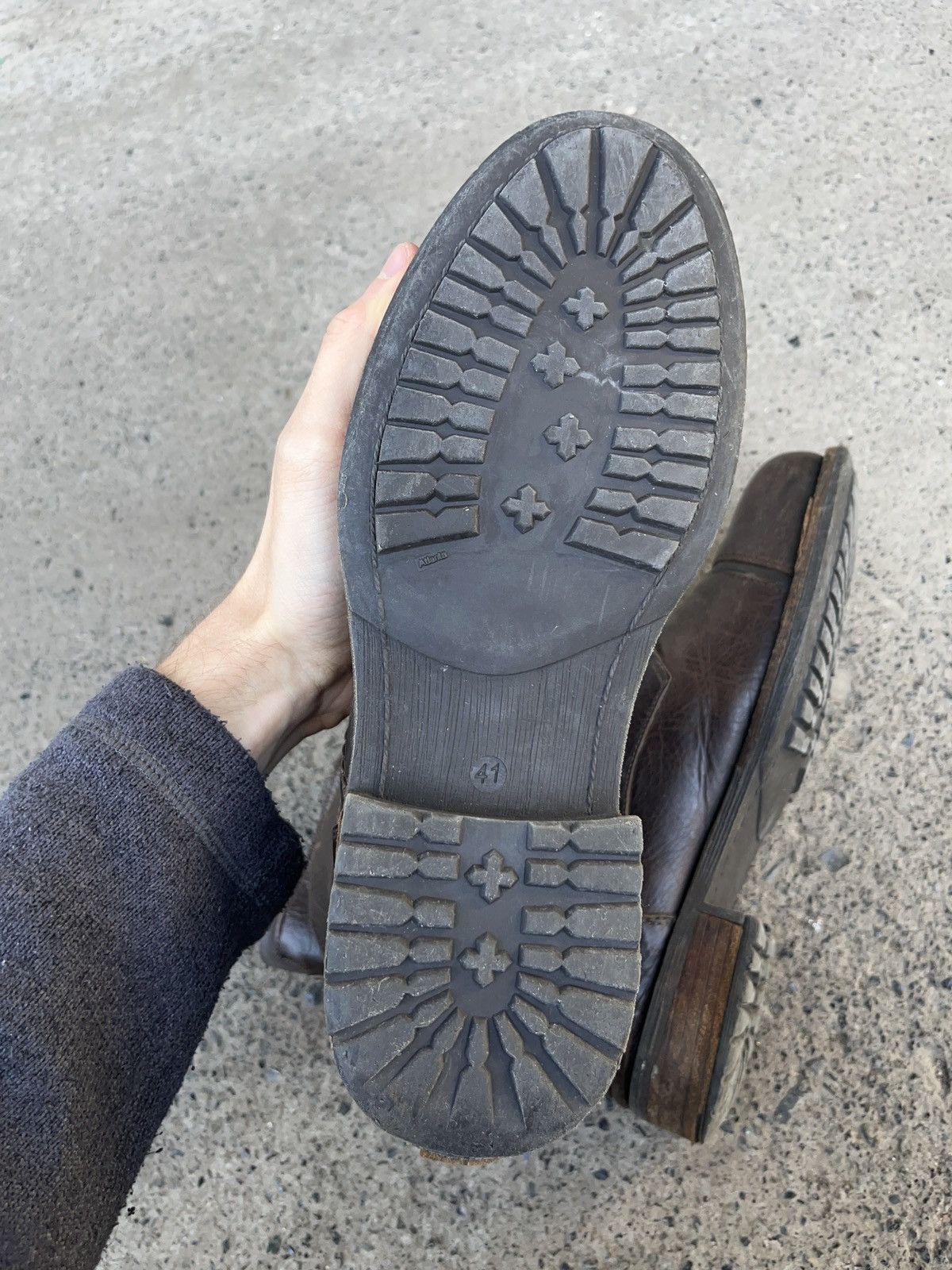 Aigle × Vintage Vintage Avant Garde Leather High Boots Size US 8 / EU 41 - 8 Thumbnail