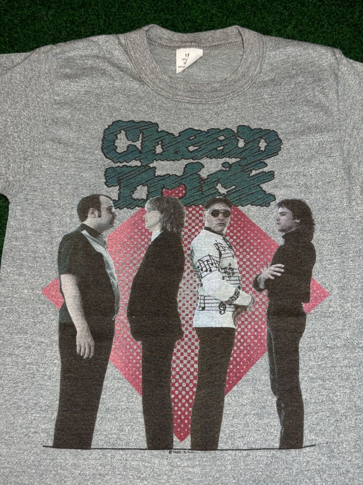 Band Tees × Vintage Vintage Cheap Trick Small 80s Rock 50/50 Thin Band T Shirt Size US S / EU 44-46 / 1 - 2 Thumbnail