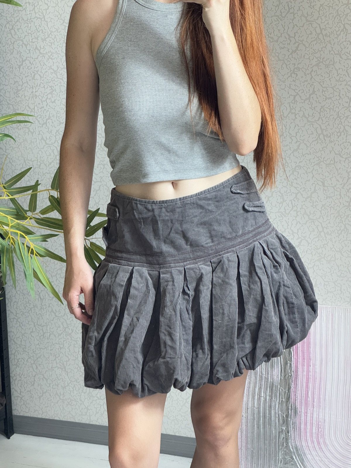 Other VINTAGE BALLOON STYLE 2000s MINI SKIRT Size 28" / US 6 / IT 42 - 9 Thumbnail