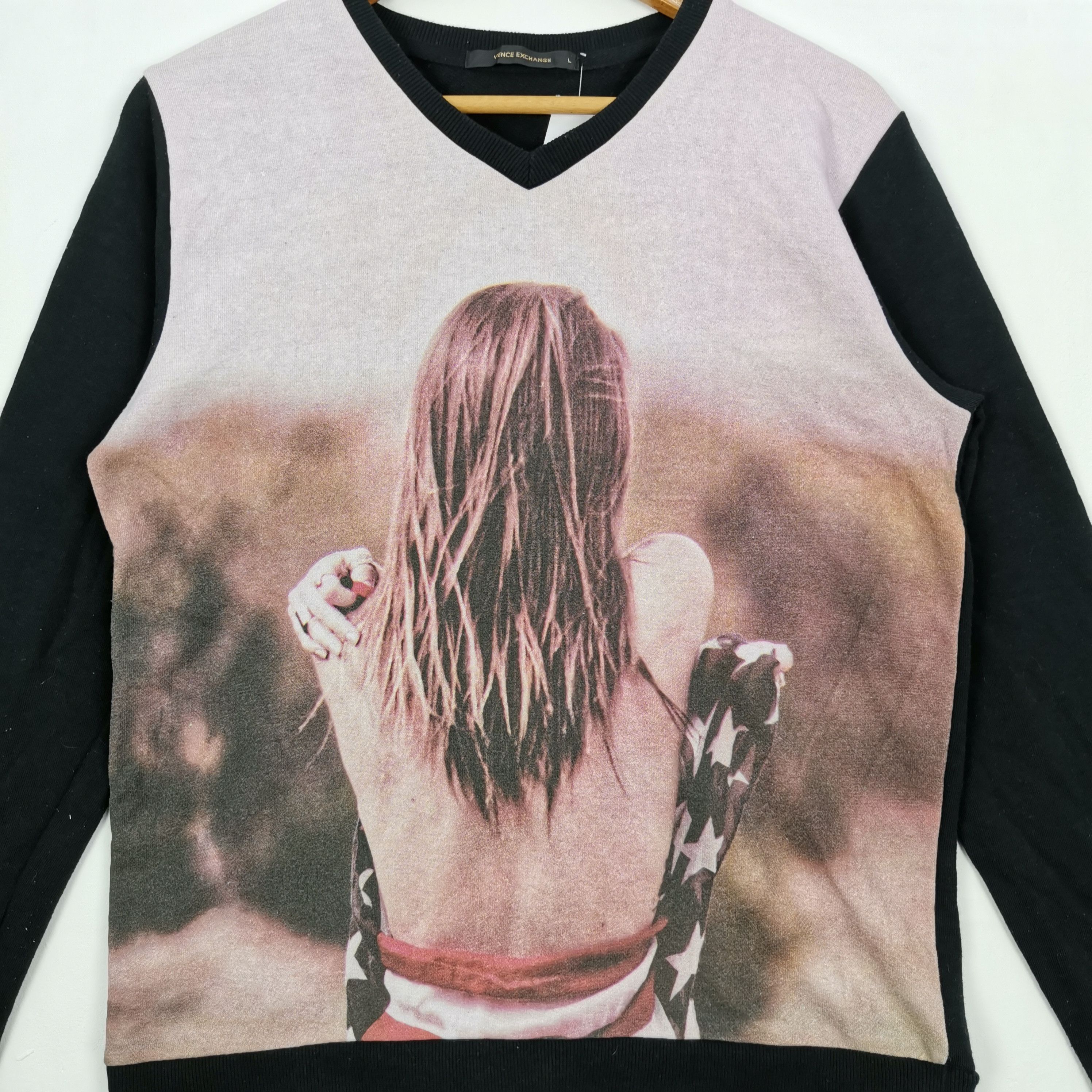 Japanese Brand Vintage Y2K Japanese Vence Exchange Sweater Nude Sweatshirt Size US M / EU 48-50 / 2 - 3 Thumbnail