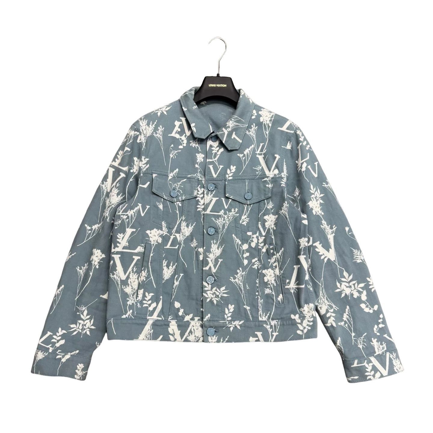 Louis Vuitton Louis Vuitton Floral Denim Jacket Size S Size US S / EU 44-46 / 1 - 1 Thumbnail