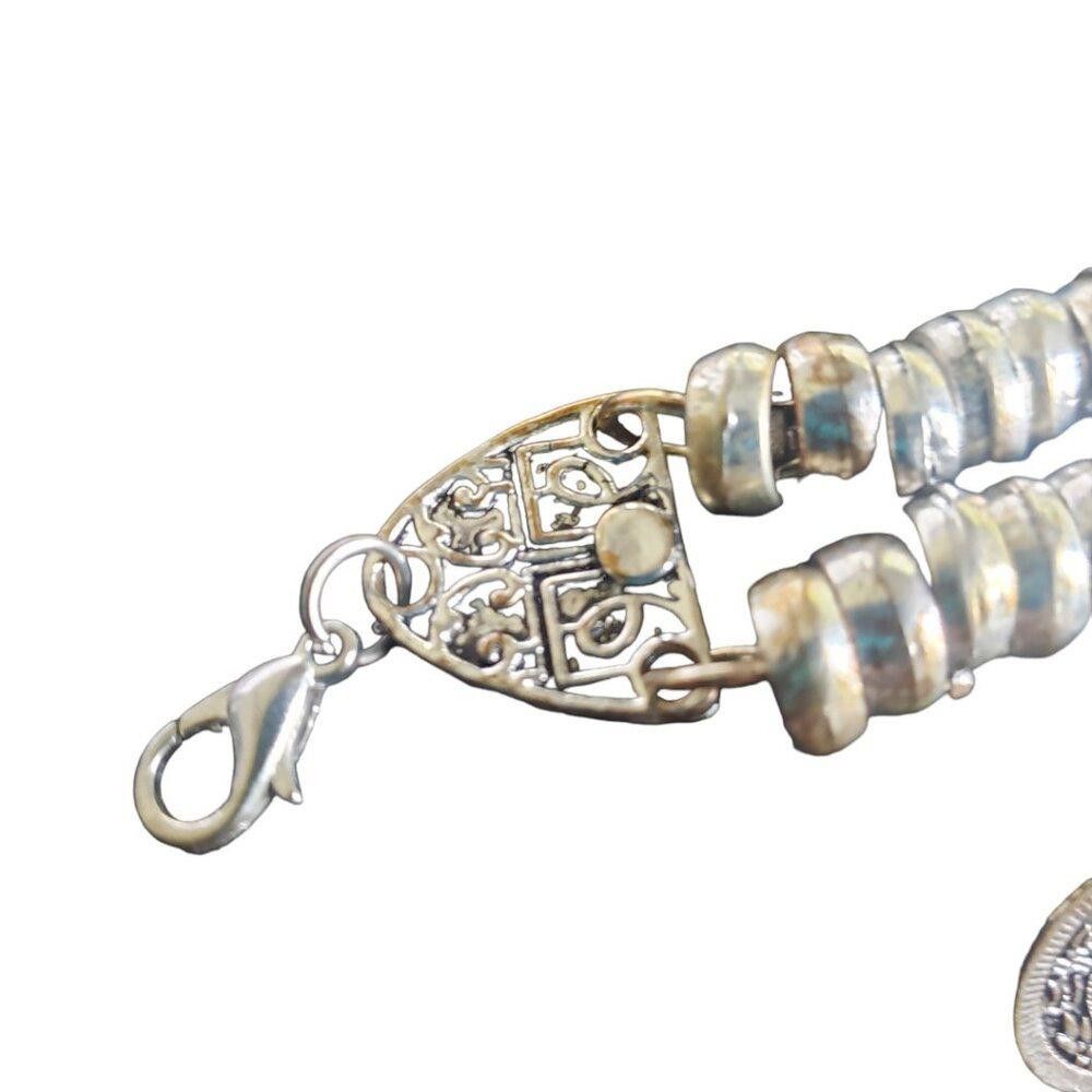 Designer Bohemian Vintage Silver Plated Bracelet Size ONE SIZE - 8 Thumbnail