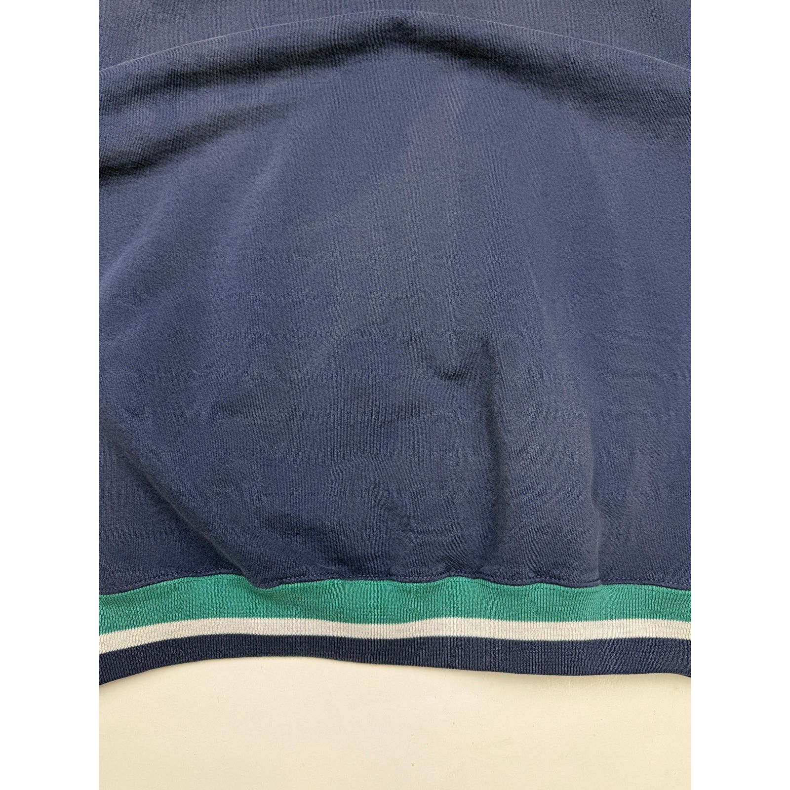 Vintage Vintage 90s Blank Striped Cuffs Navy Blue Size XL Size US XL / EU 56 / 4 - 8 Thumbnail