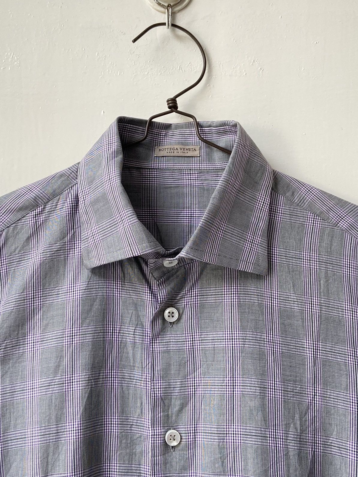 Bottega Veneta BOTTEGA VENETA Plaid Shirt Size US S / EU 44-46 / 1 - 12 Thumbnail