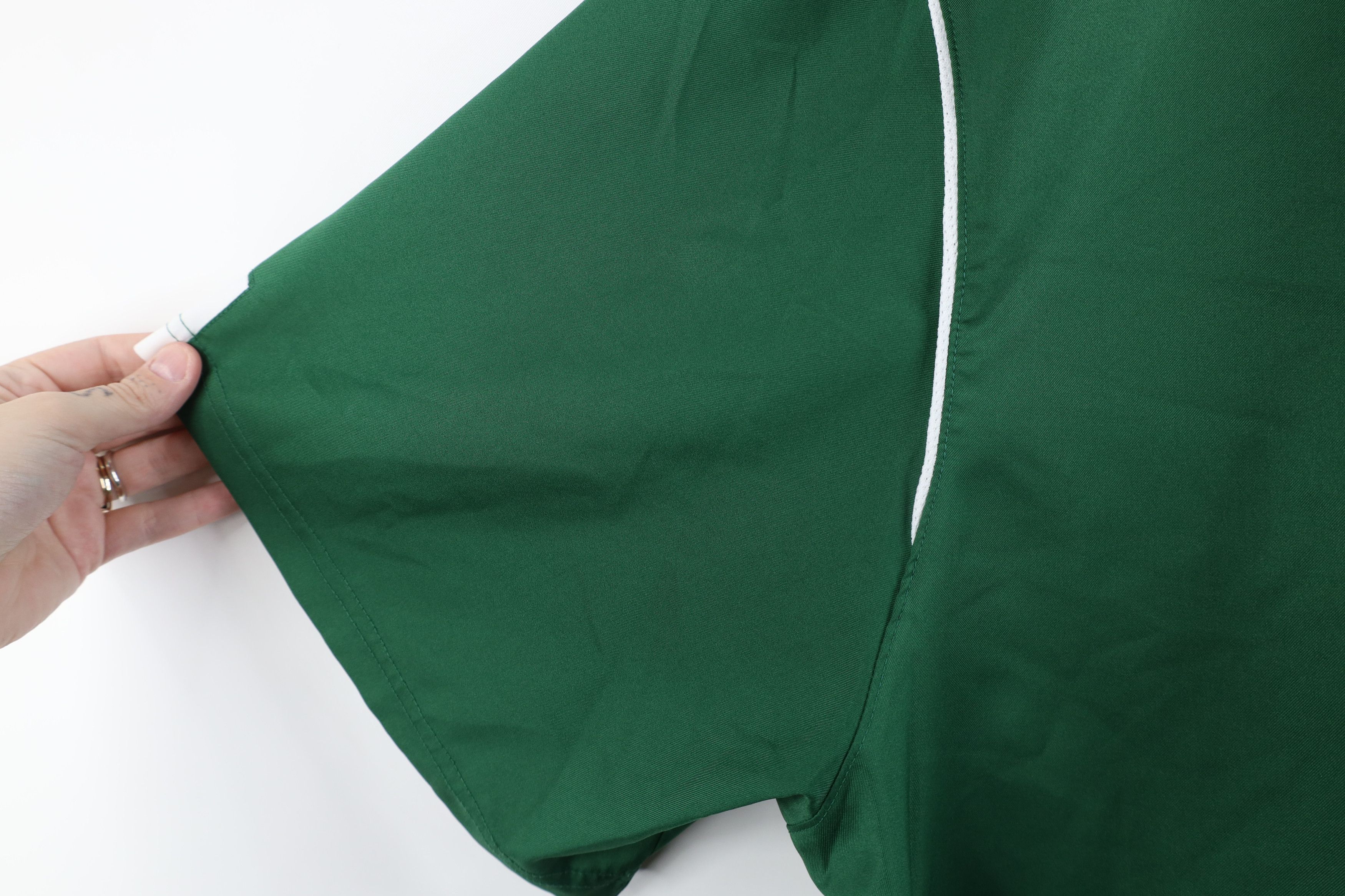 Nike × Vintage Vintage Y2K Nike Mini Swoosh Short Sleeve Pullover Jacket Size US XL / EU 56 / 4 - 9 Thumbnail