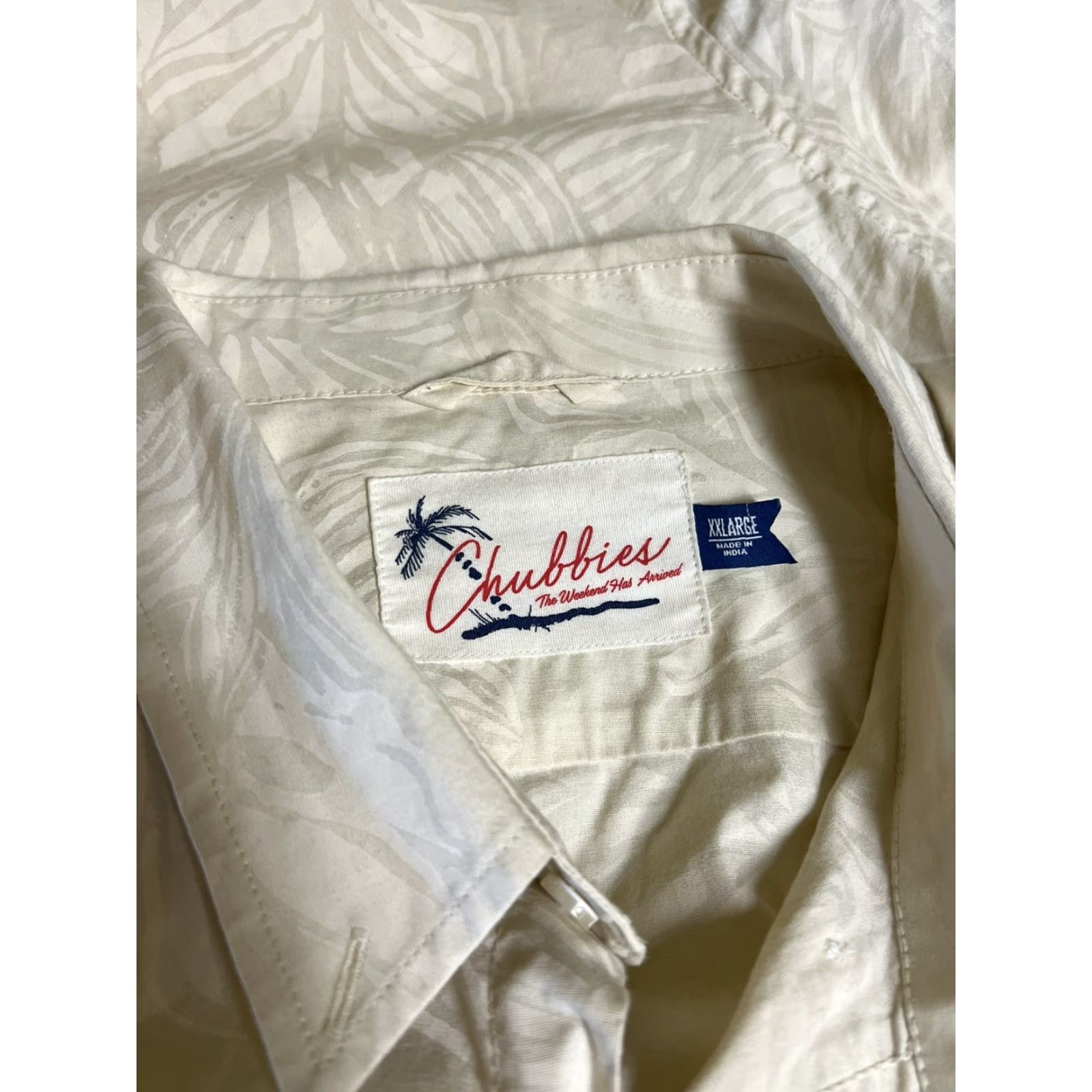 Chubbies Chubbies Mens 2XL Ivory Floral Hawaiian Long Sleeve Button-Down Shirt User: Chubbies Mens 2XL Ivory Floral Hawaiian Long Sleeve Button-Down Shirt Size US XXL / EU 58 / 5 - 3 Thumbnail