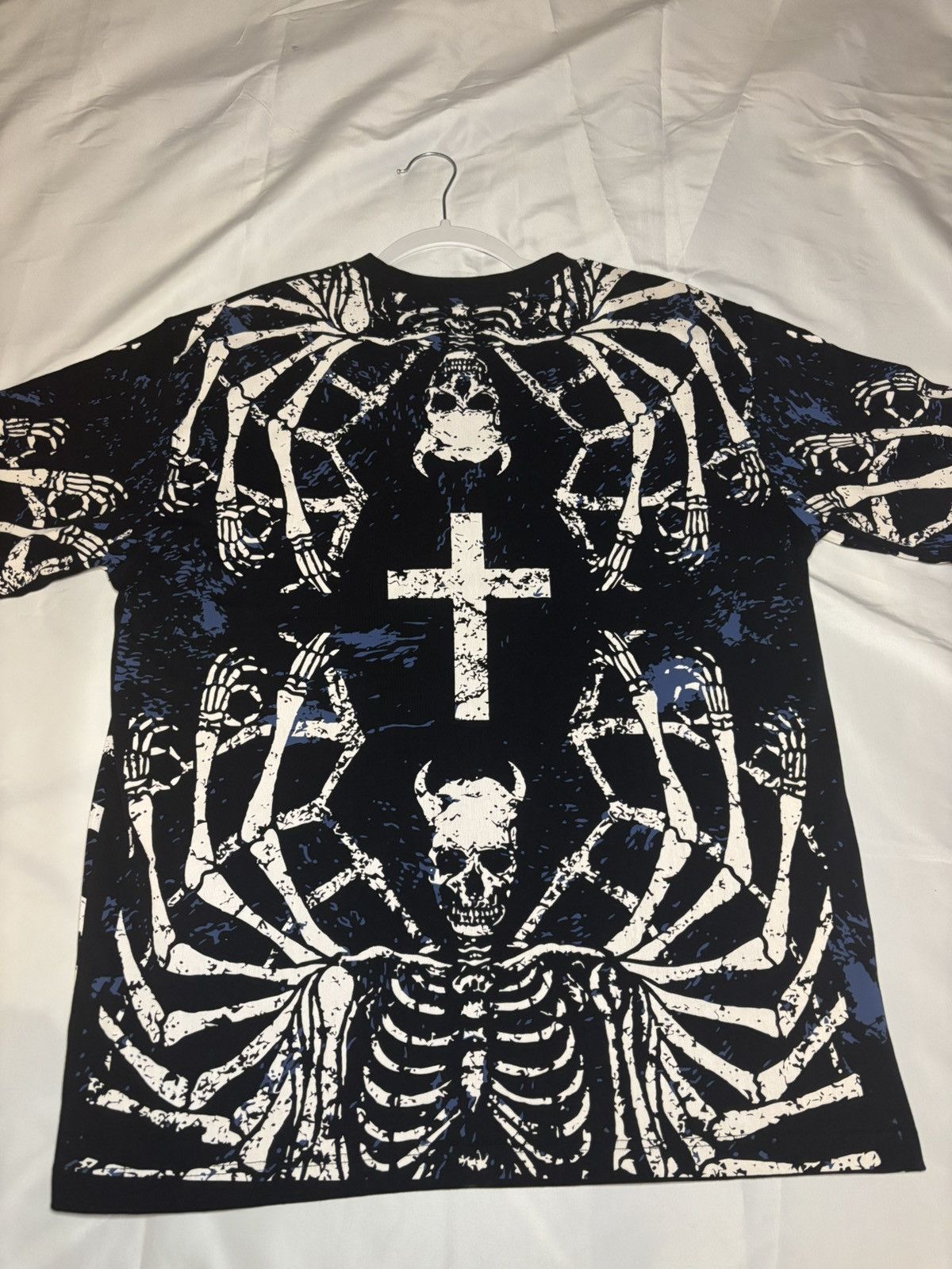 Superrradical HALF EVIL X SUPERRADICAL X UNWANTED skeleton T Size US M / EU 48-50 / 2 - 3 Thumbnail