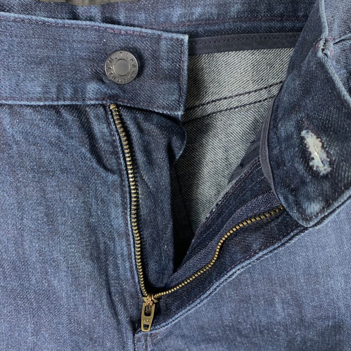 Helmut Lang × Uniqlo HELMUT LANG x UNIQLO Blue Jeans Size 29" - 13 Thumbnail