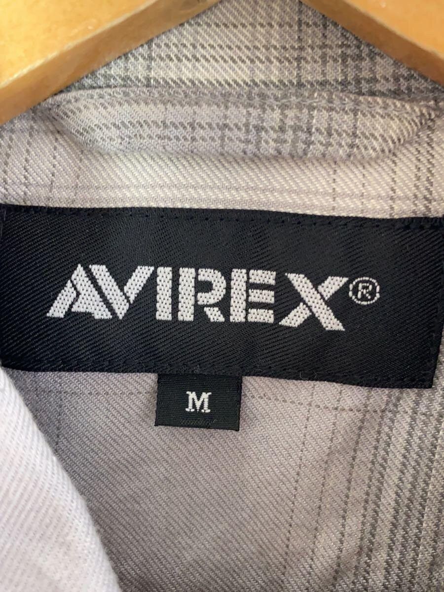 Avirex Avirex Cotton Long Sleeve Shirt Grey Size US M / EU 48-50 / 2 - 3 Thumbnail