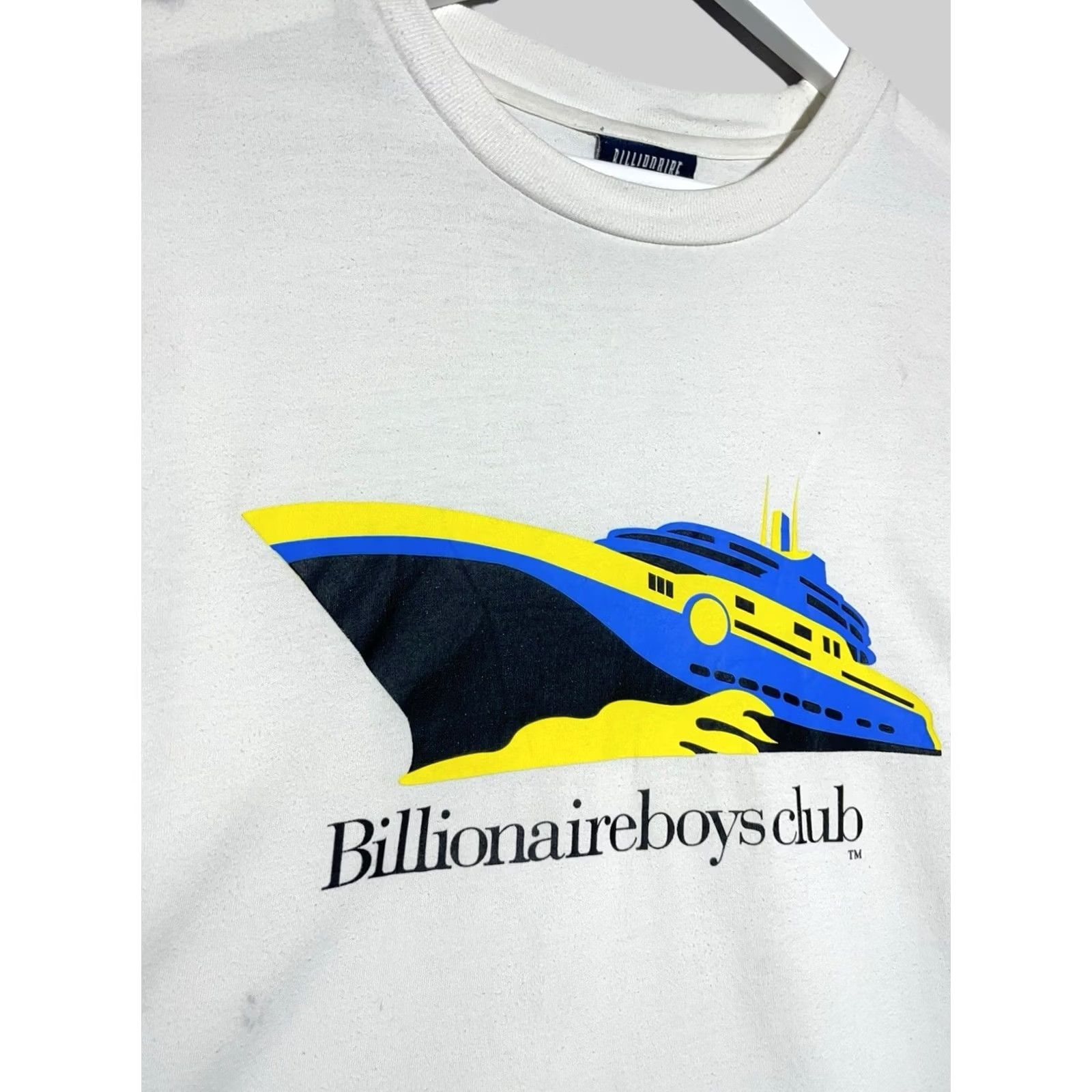 Billionaire Boys Club Billionaire Boys Club T-Shirt White M Mens Short Sleeve Crew Neck Yacht Graphic Cotton Hip Hop Space Designer BBC Size US M / EU 48-50 / 2 - 6 Thumbnail