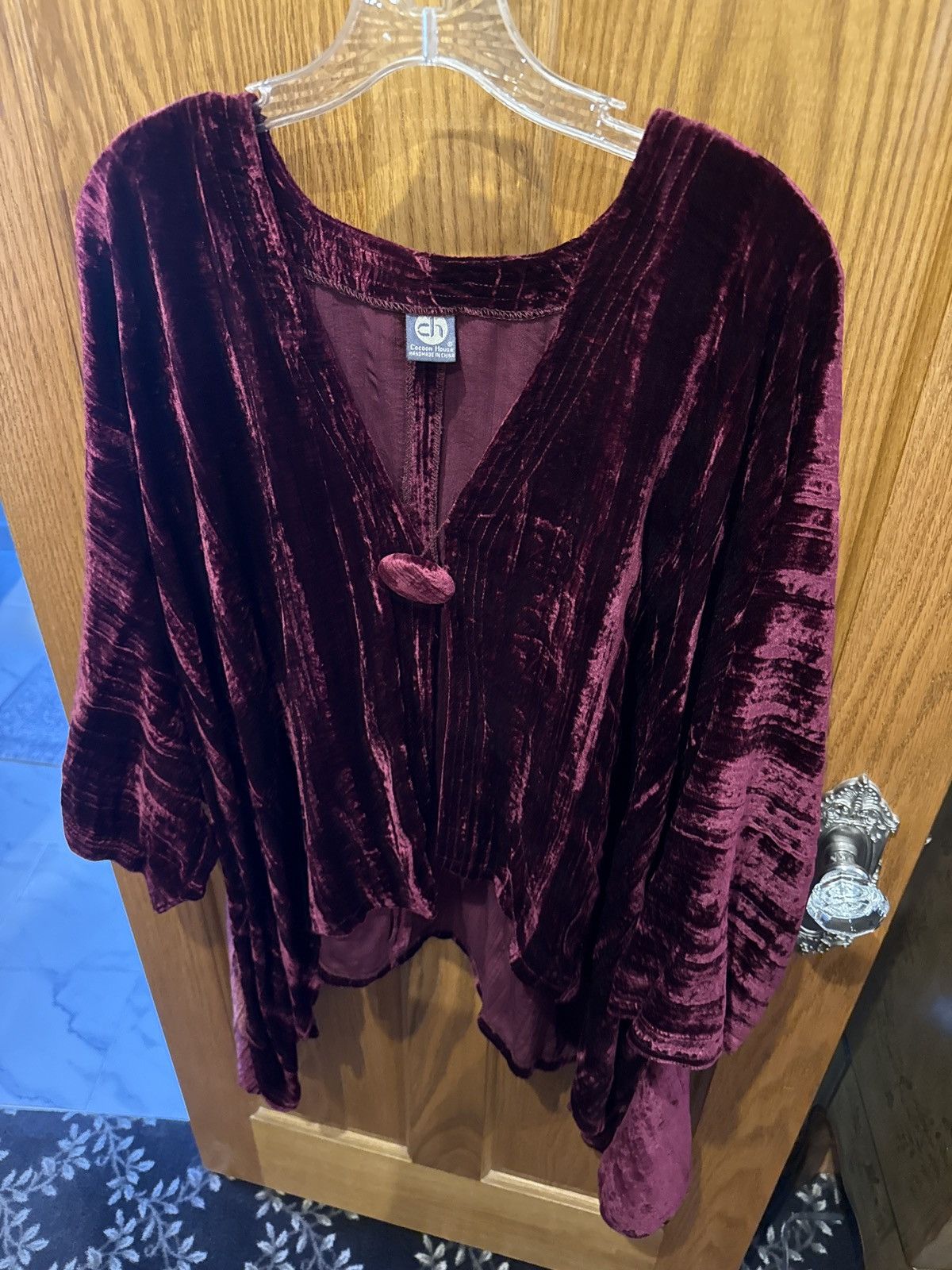Other Burgundy open front top Size ONE SIZE - 2 Thumbnail