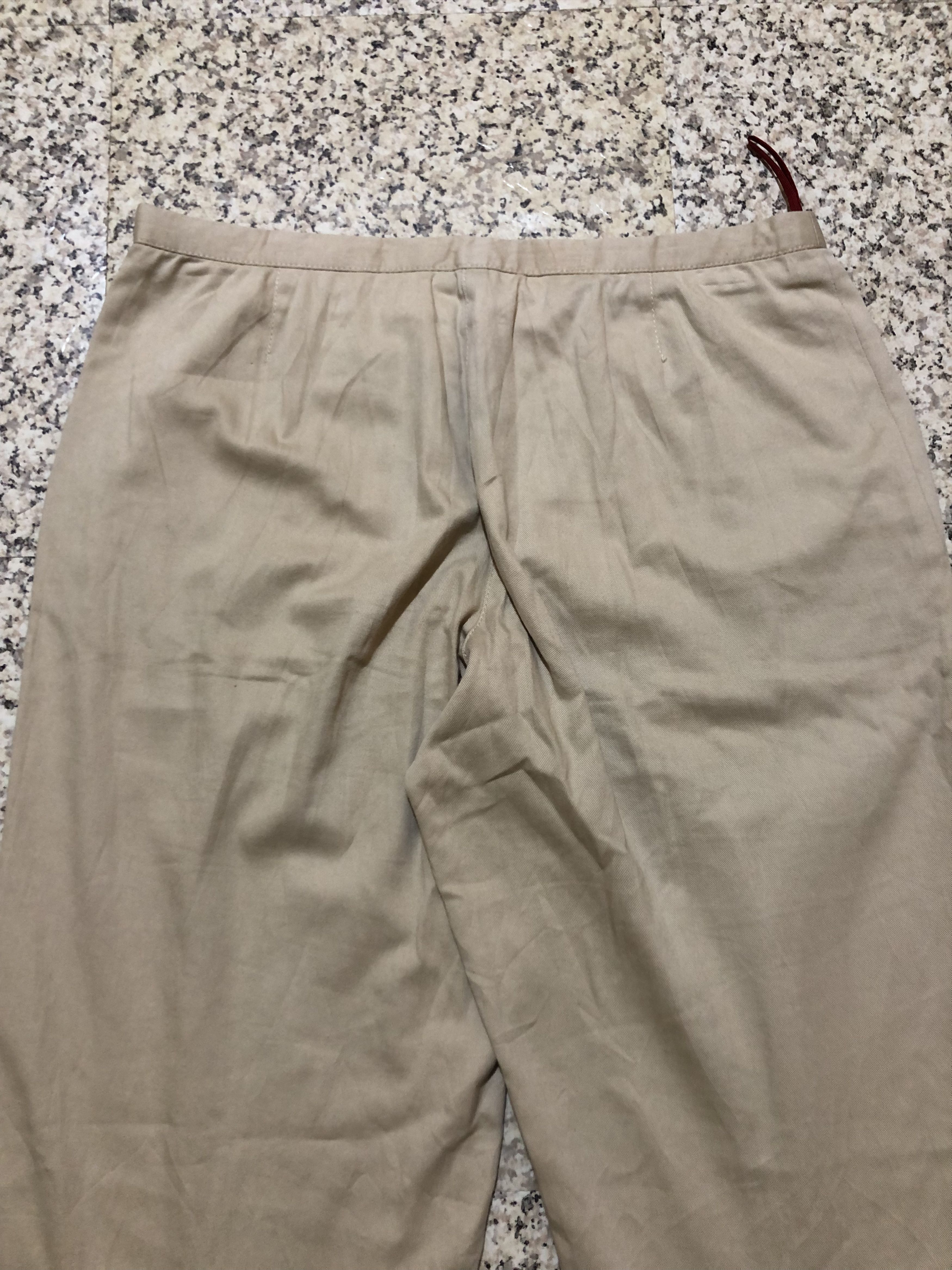 Prada Vintage 90s Prada Milano Side-Zip Trousers RARE Size 28" / US 6 / IT 42 - 15 Thumbnail