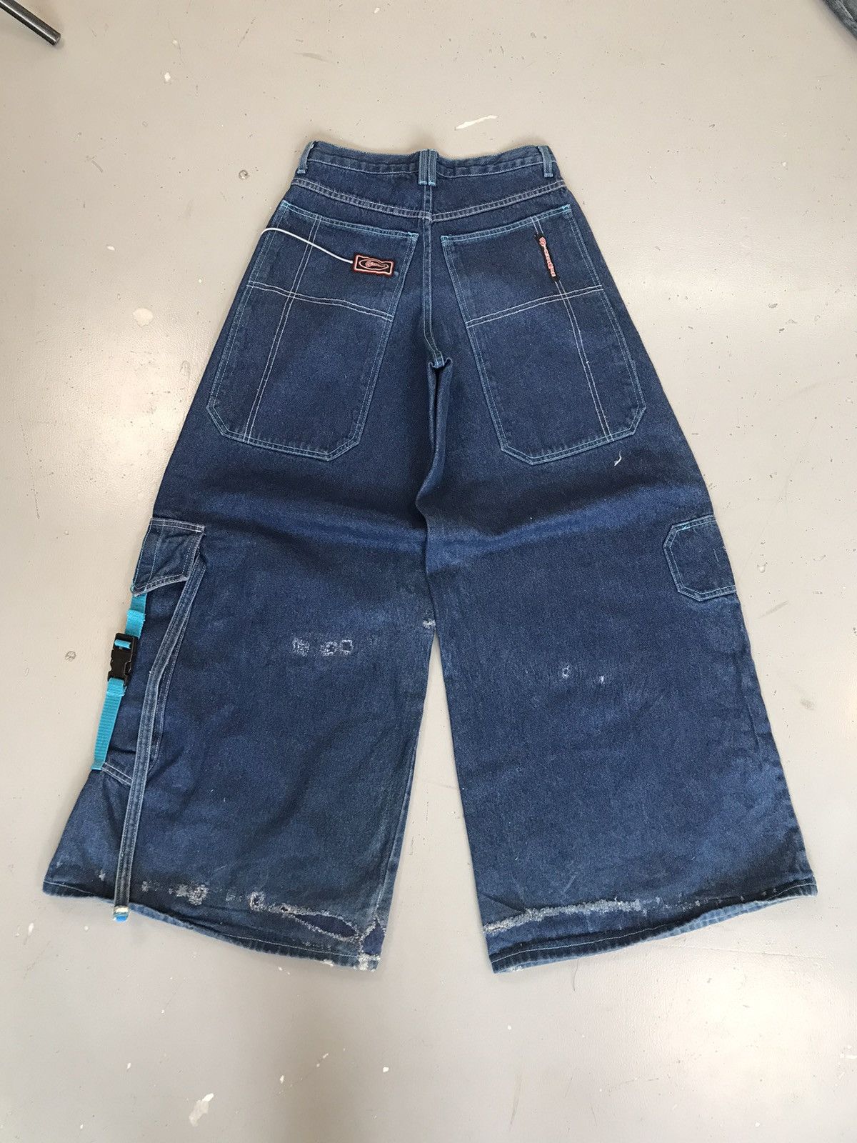 JNCO × Southpole × Vintage Vintage sinnamon big pockets loose fit denim Size US 28 / EU 44 - 9 Thumbnail