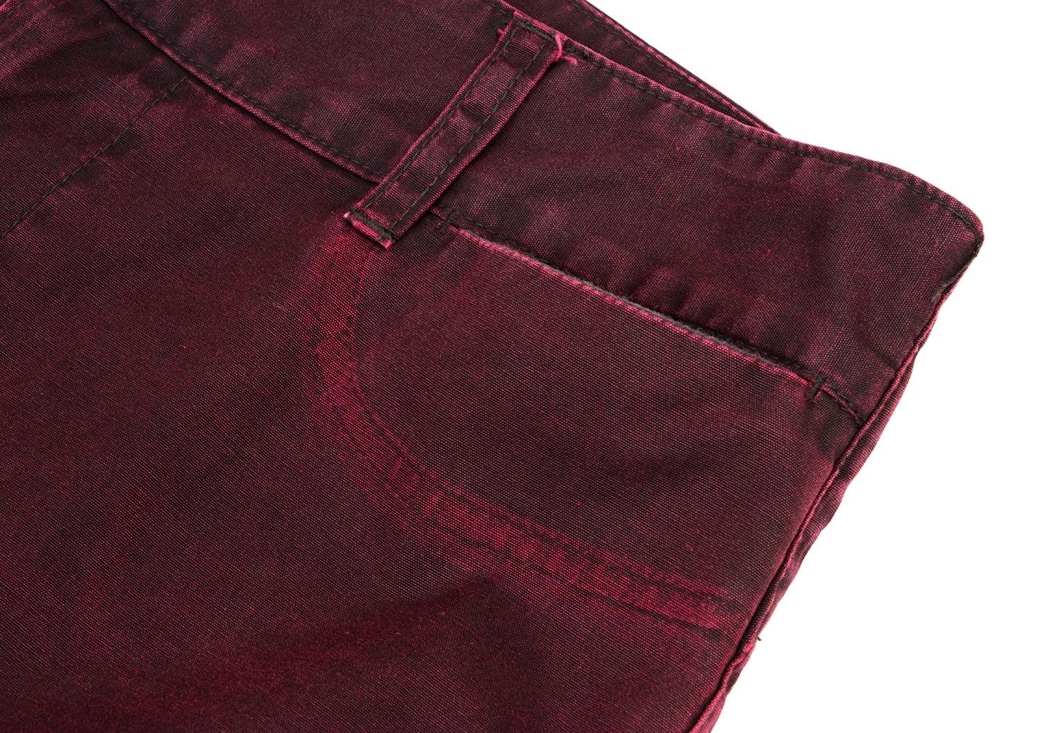 Jean Paul Gaultier Pocket Dyed Pants in Red, Size 48 Size US 32 / EU 48 - 5 Thumbnail