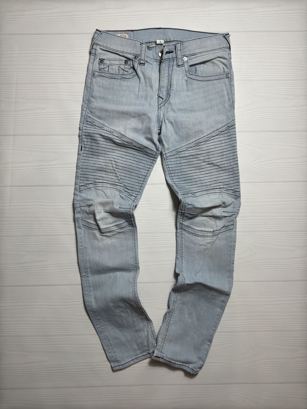 Japanese Brand × True Religion True Religion Biker jeans Size US 31 - 1 Thumbnail