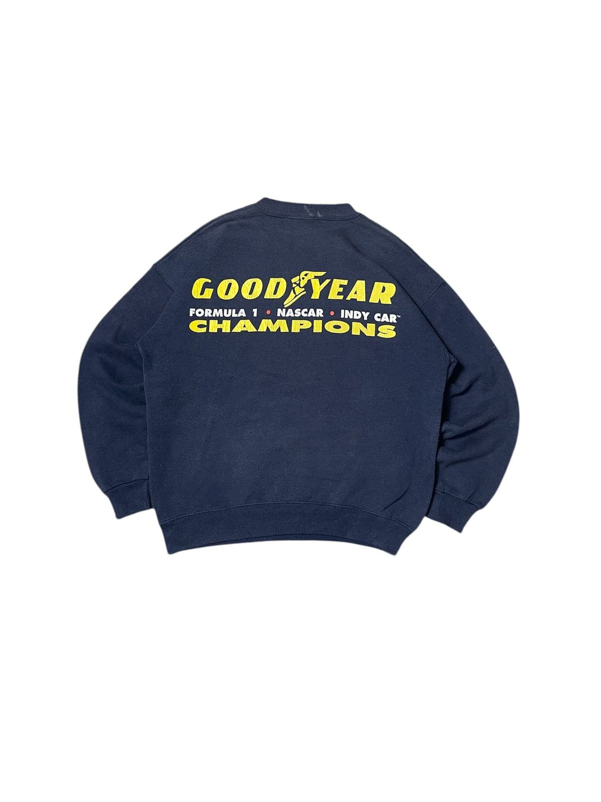 Formula 1 VINTAGE 90s GOODYEAR RACING FORMULA 1 SWEATSHIRT Size US L / EU 52-54 / 3 - 1 Thumbnail