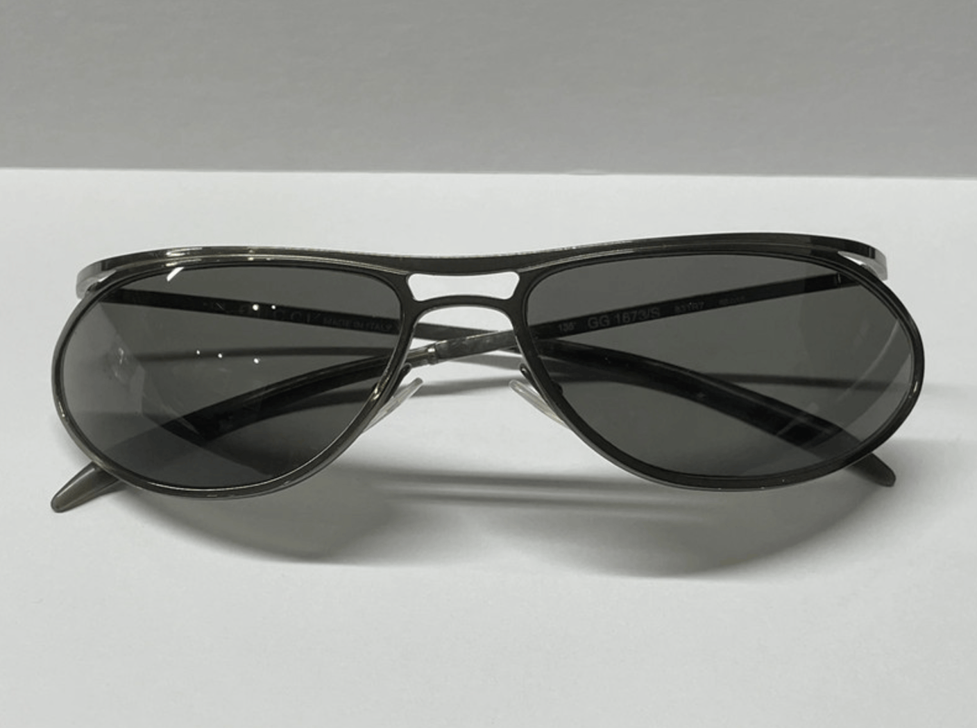 Gucci Gucci Sunglasses 1673 Mask Logo Shield GG Sport Vintage Size ONE SIZE - 3 Thumbnail