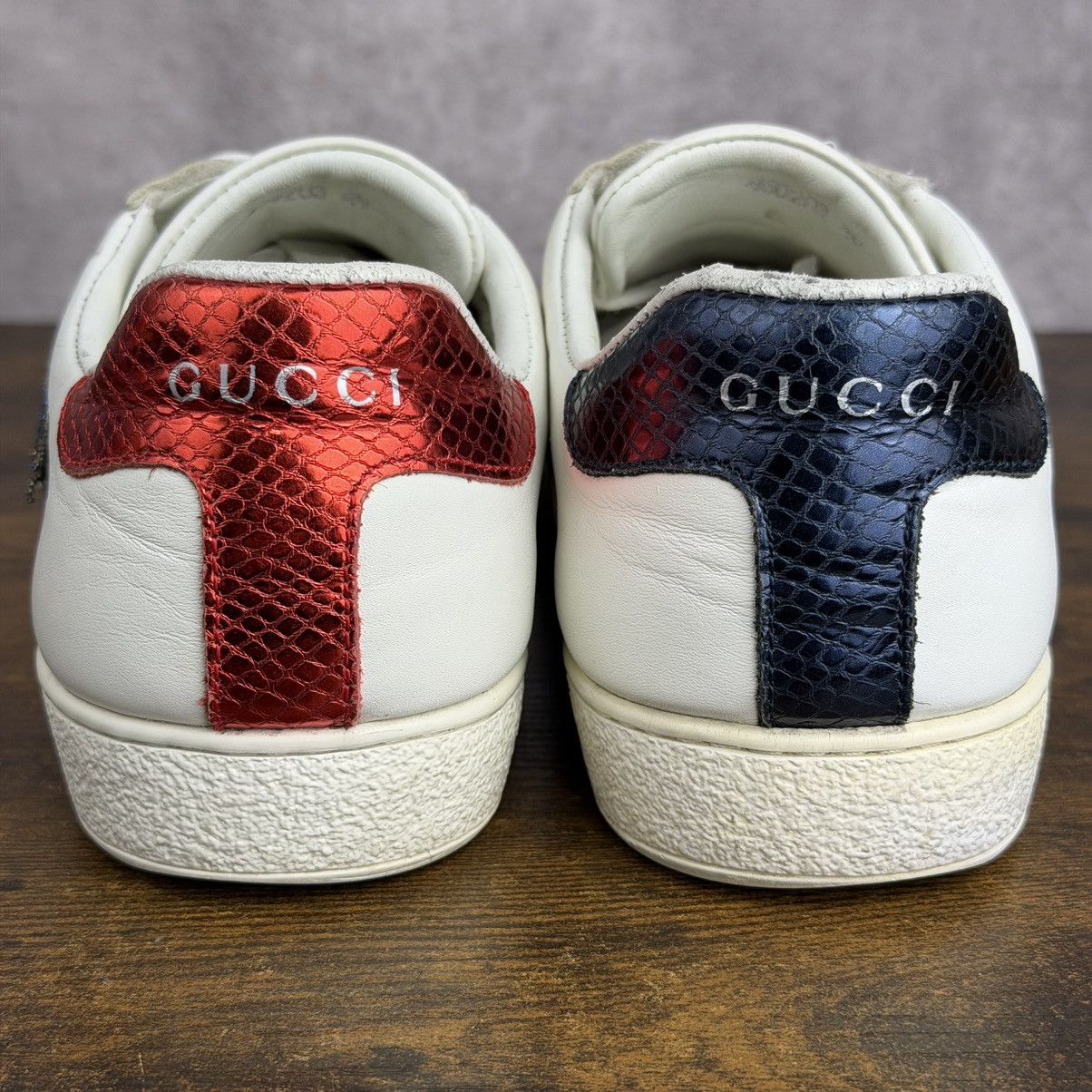 Gucci Gucci Ace Low Kingsnake Size 40 EU / 7 UK / 10 US Italy Rare Size US 10 / IT 40 - 6 Thumbnail