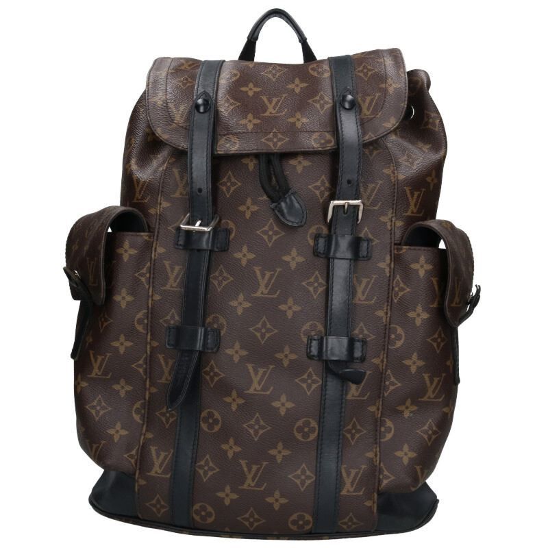 Christopher MM Monogram Macassar Backpack