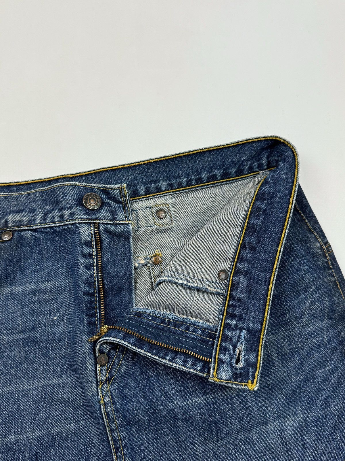 Levi's Y2K Vintage Levi’s 621 Mini Jeans Skirt Size 30" / US 8 / IT 44 - 5 Thumbnail