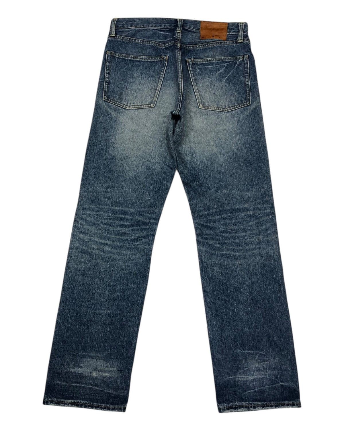 Sugar Cane Vintage Journal Standard Selvedge Jeans Distressed Denim Size US 30 / EU 46 - 8 Thumbnail