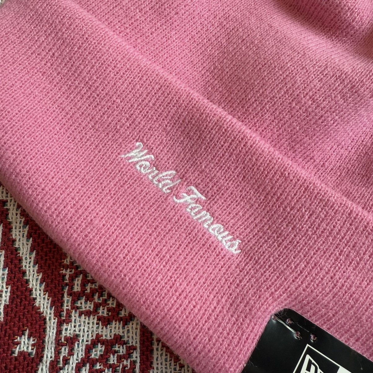 New Era × Supreme FW21 Supreme New Era Box Logo Beanie Pink OS Size ONE SIZE - 5 Thumbnail