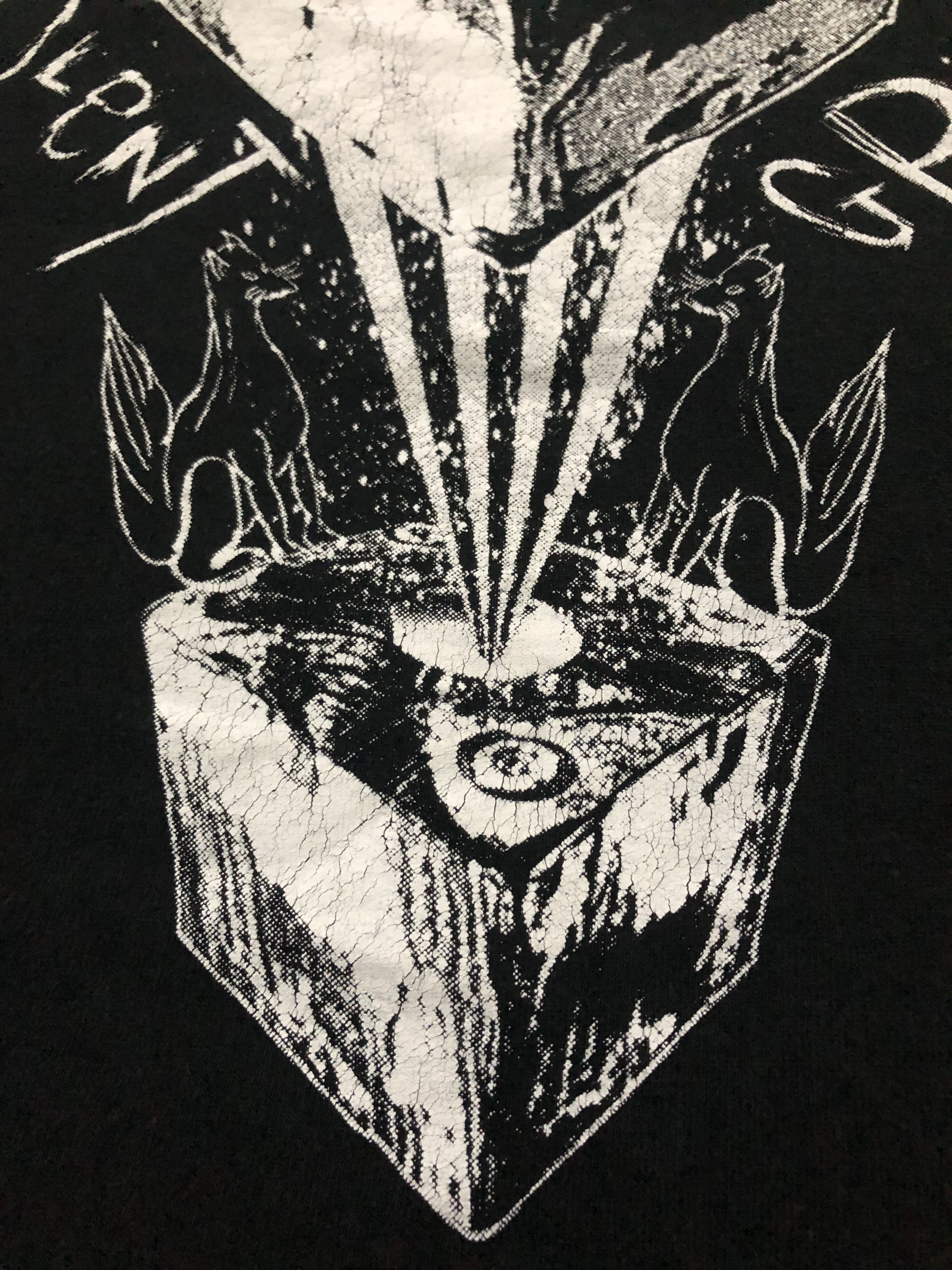 Japanese Brand Violent Grind Japanese Streetwear- Pushead Graphic Skatewear Size US M / EU 48-50 / 2 - 4 Thumbnail