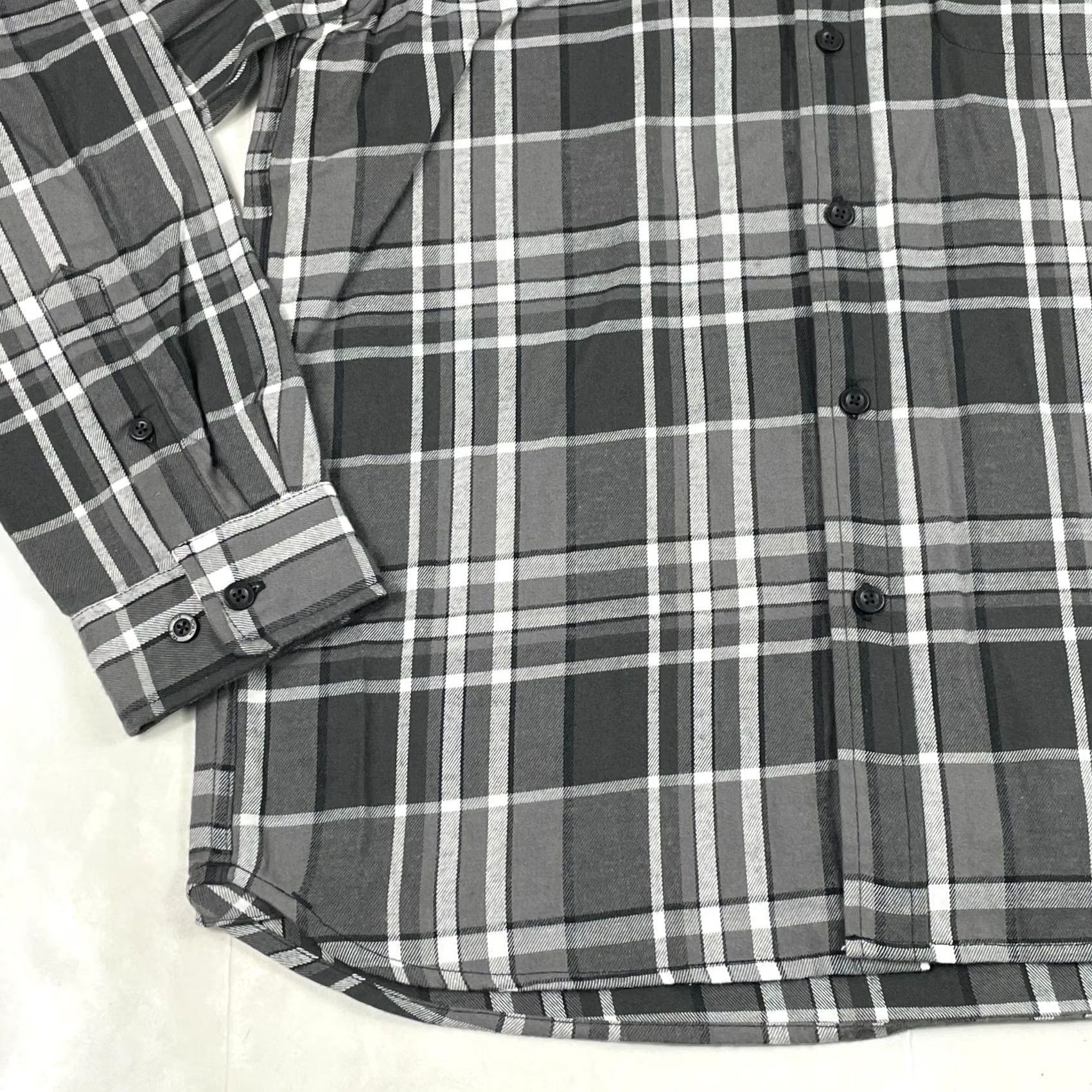 The North Face The North Face Shirt - Large Gray Flannel Long Sleeve Men's Button Up Hiking Camping Size US L / EU 52-54 / 3 - 5 Thumbnail