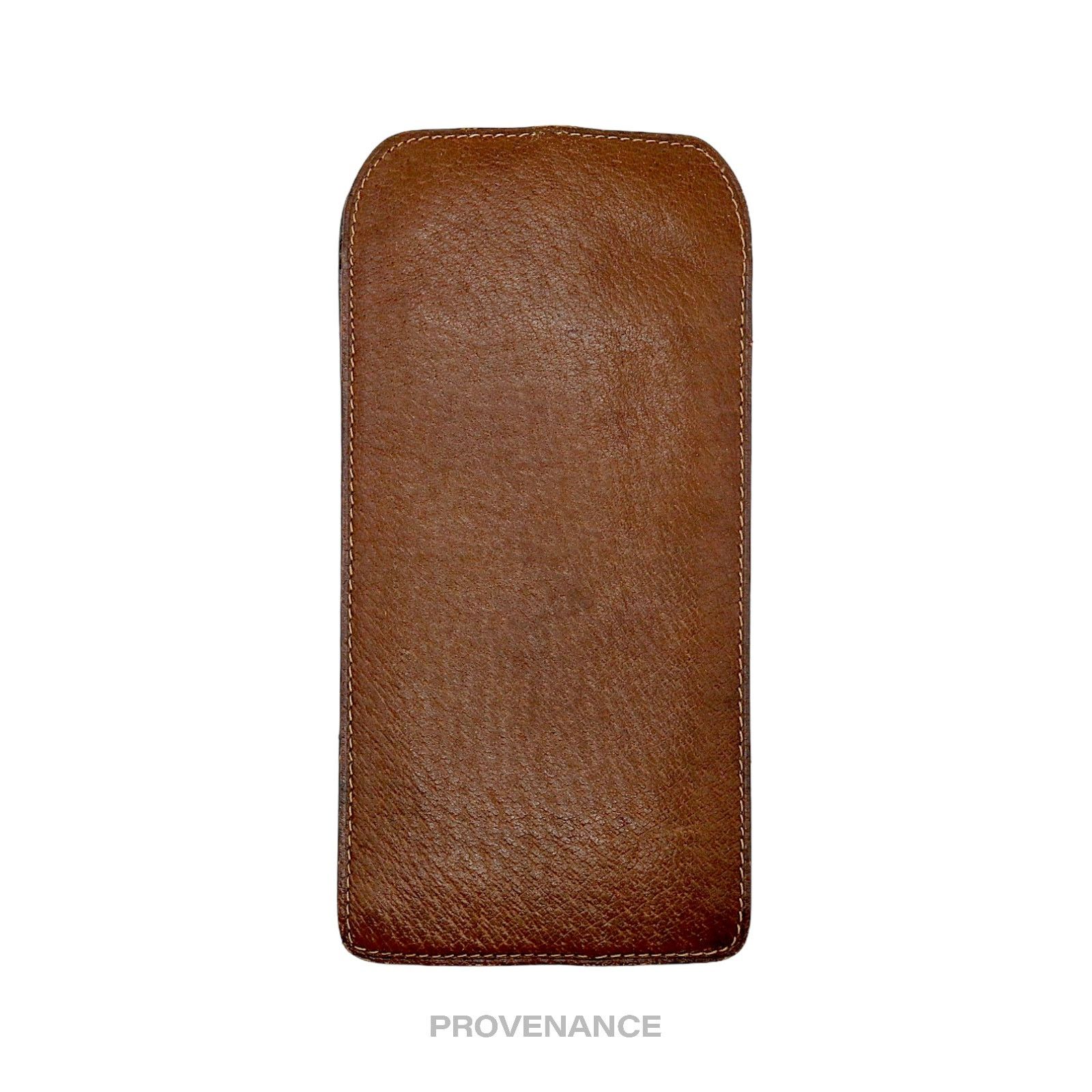 Gucci 🔴 Gucci GG Supreme Canvas Logo Eyewear Case - Brown Size ONE SIZE - 2 Thumbnail