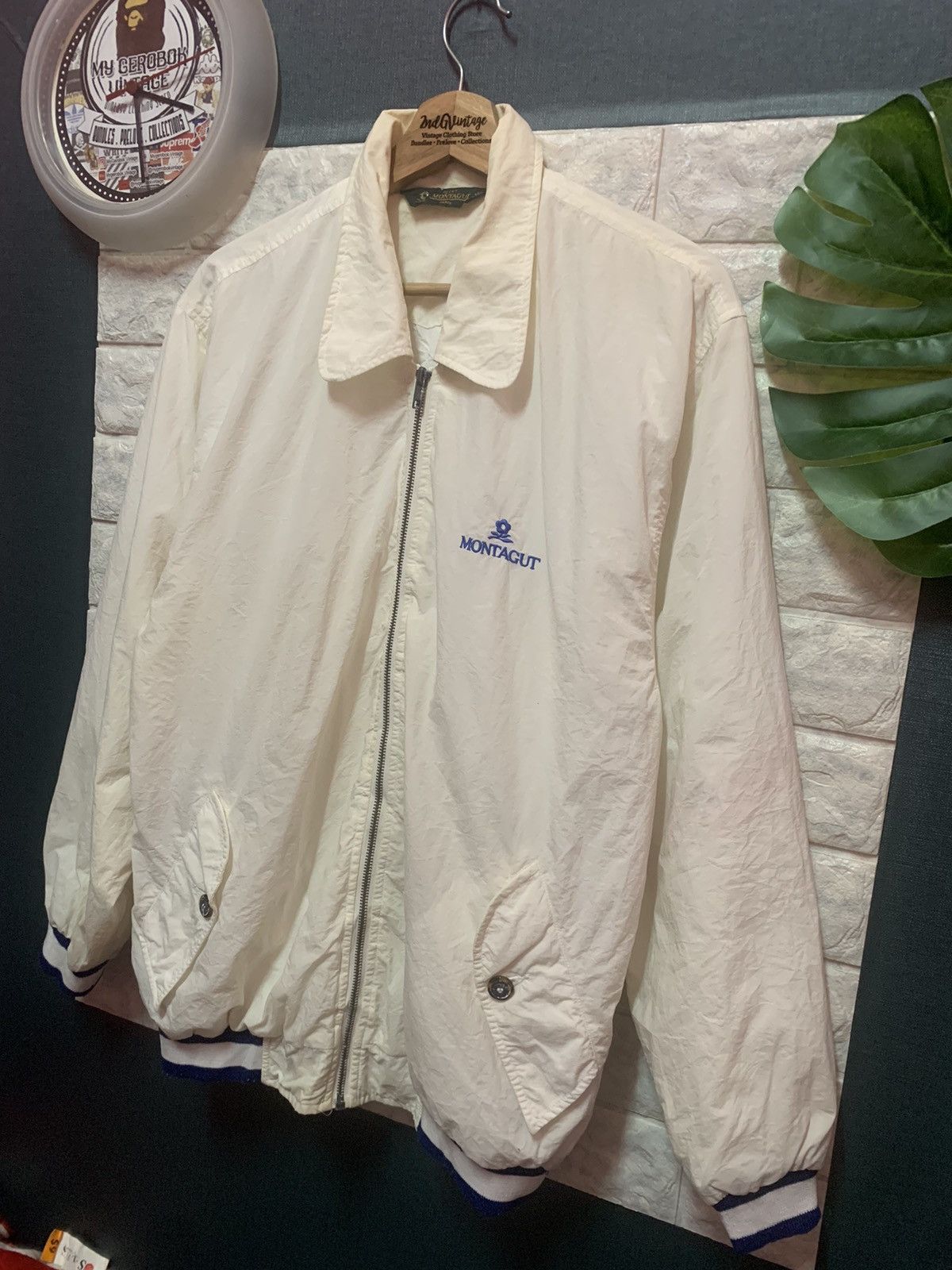 Montagut × Vintage VINTAGE!! Light Jacket Windbreaker MONTAGUT Size US M / EU 48-50 / 2 - 2 Thumbnail
