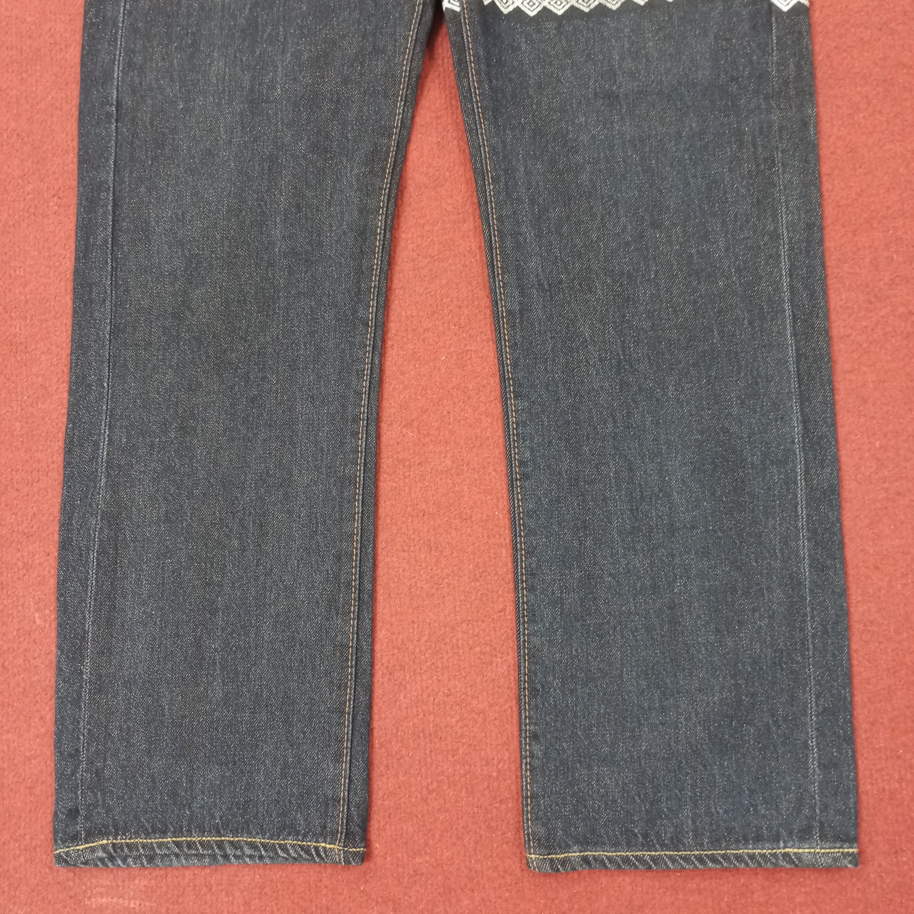 Japanese Brand Vintage Evisu Japanese Brand Custom Daicock Jeans c244n11 Size US 30 / EU 46 - 6 Thumbnail