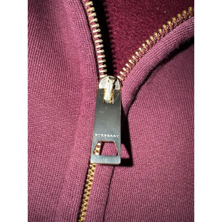 Burberry Burberry Check Zip Hoodie Size US L / EU 52-54 / 3 - 5 Thumbnail