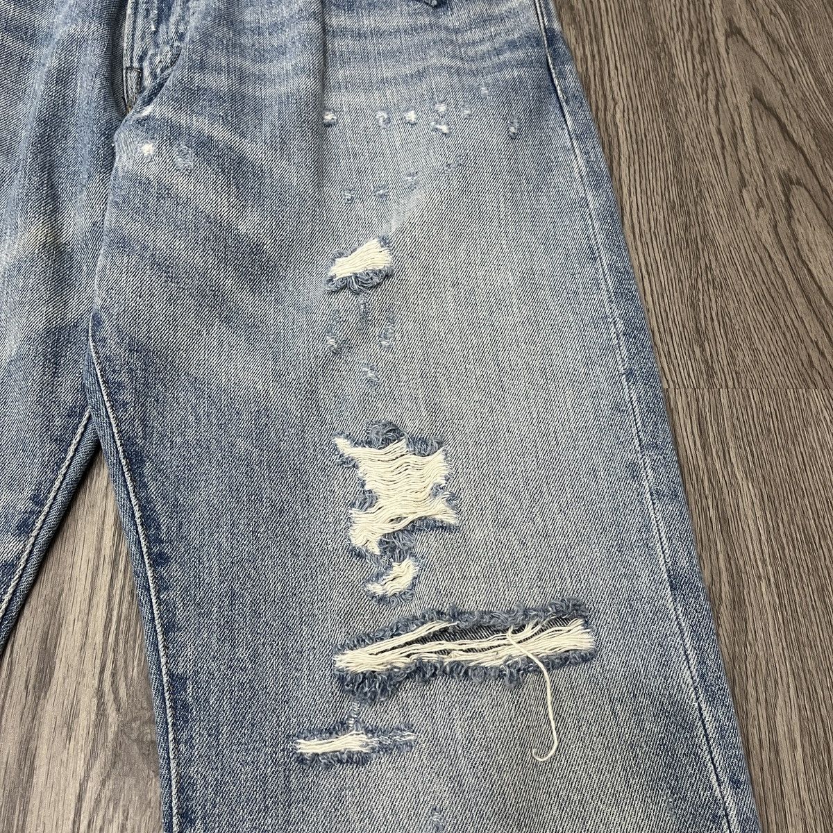 Polo Ralph Lauren Polo Ralph Lauren Distressed Denim Blue Sky ifsix Lgb Style Size US 36 / EU 52 - 9 Thumbnail