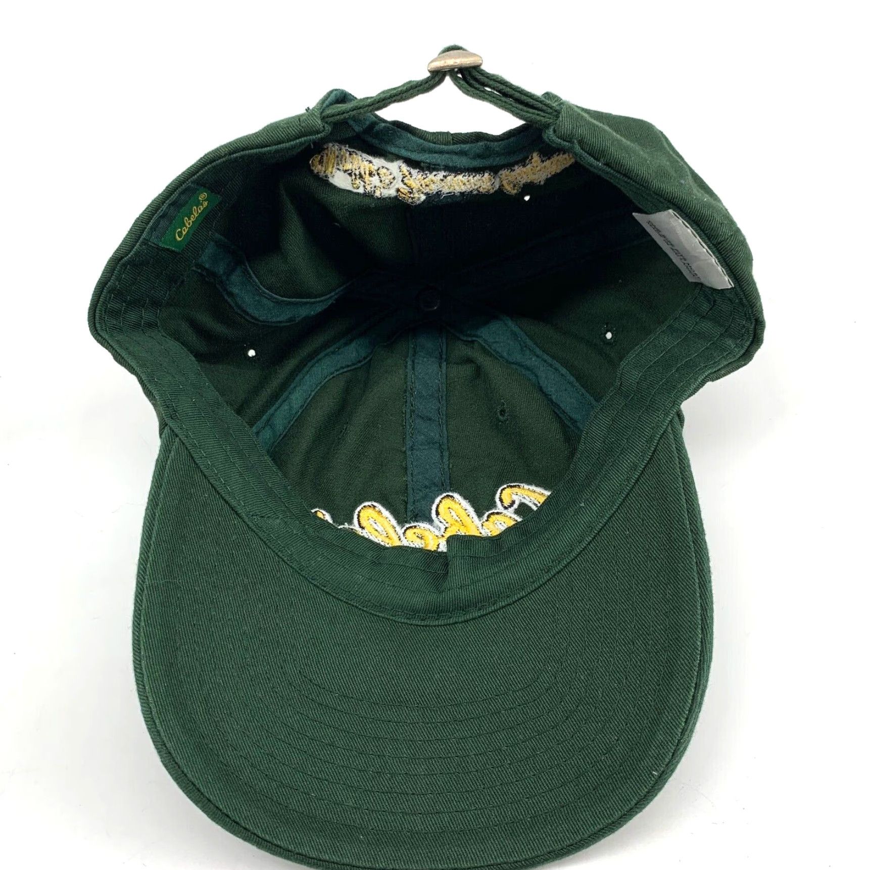 Vintage Cabela's Baseball Cap Men's Green One Size Fits Most Adjustable Outdoor All Season Cap Size ONE SIZE - 4 Thumbnail