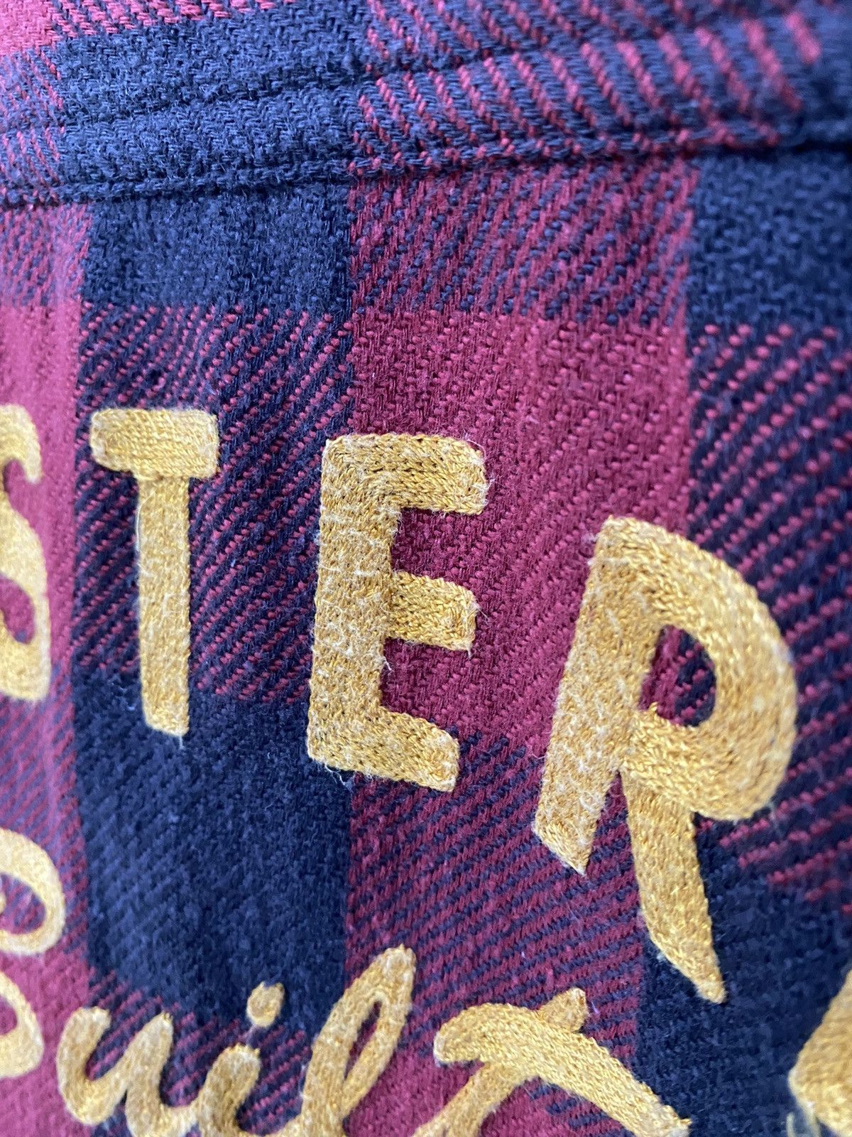 Hysteric Glamour 1990s 🔥 Checked Chain stitch flannel Size US M / EU 48-50 / 2 - 13 Thumbnail
