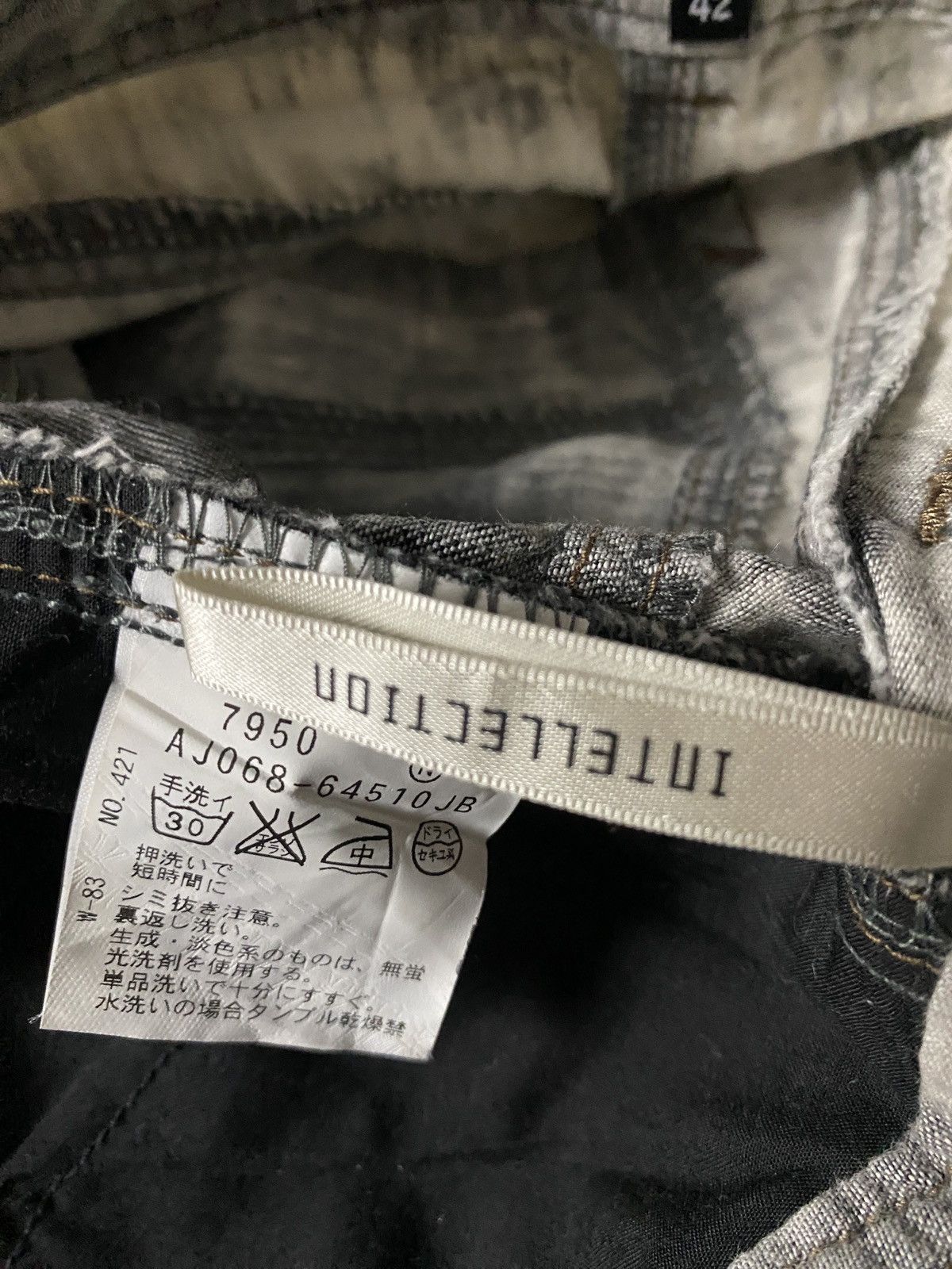 If Six Was Nine 2000's Intellection Seawash Flared Jeans Size US 27 - 9 Thumbnail