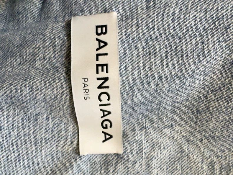 Balenciaga oversized blue denim jacket from balenciaga Size US M / EU 48-50 / 2 - 3 Thumbnail