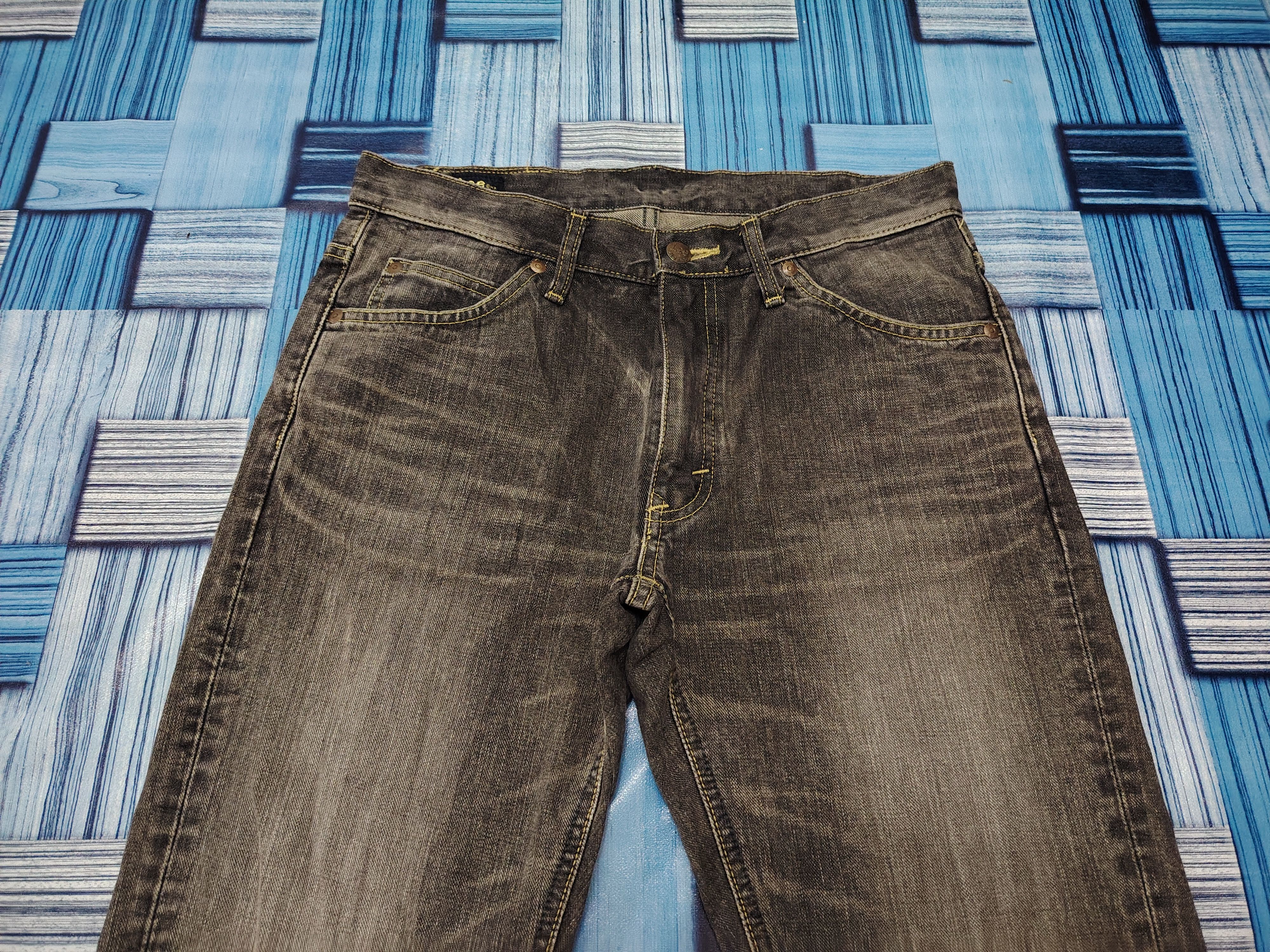 Lee × Number (N)ine Japanese Lee Flared Jeans Distressed Denim Size US 30 / EU 46 - 3 Thumbnail