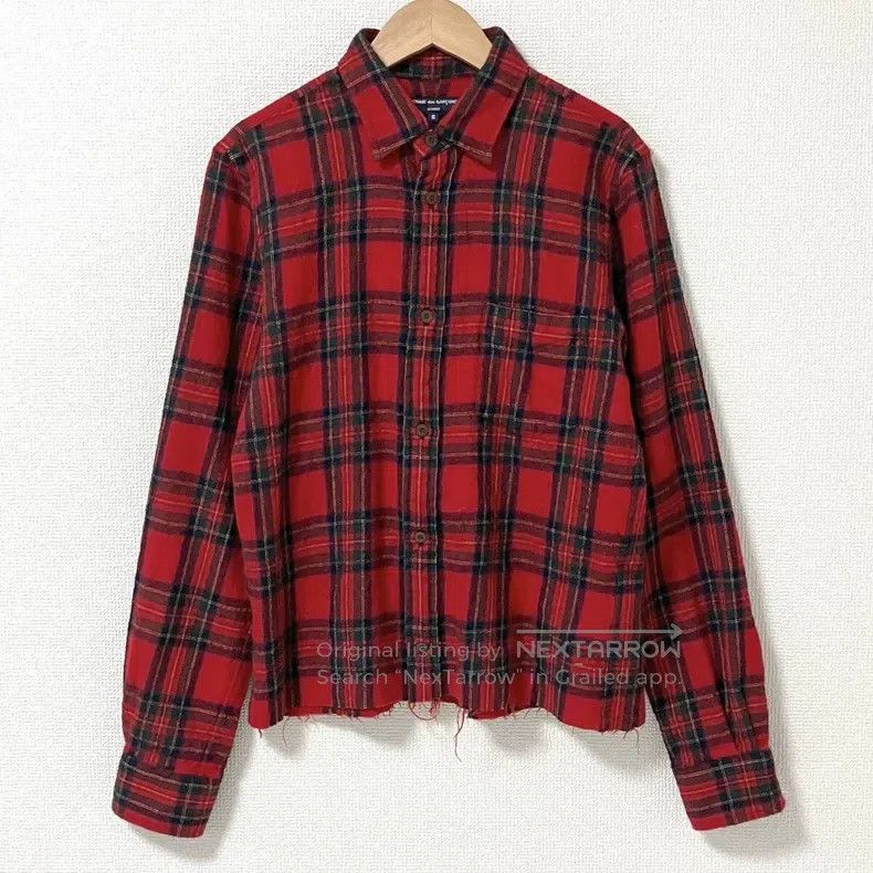 Comme des Garcons Comme des Garcons Plaid Flannel Shirt Size S / US 4 / IT 40 - 1 Thumbnail