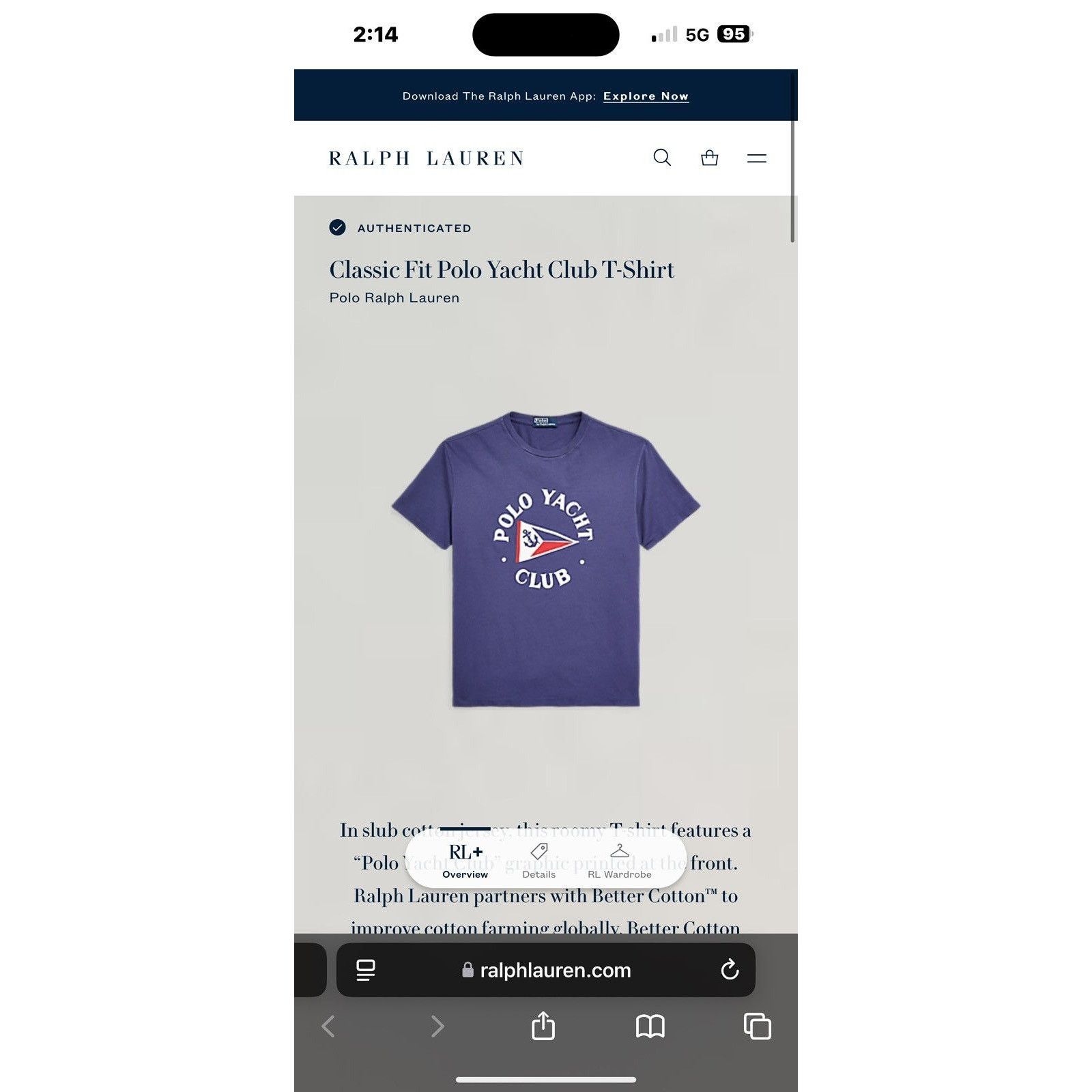 Polo Ralph Lauren Rare Polo Ralph Lauren Classic Fit “Yacht Club” T-Shirt Size US XXL / EU 58 / 5 - 4 Thumbnail